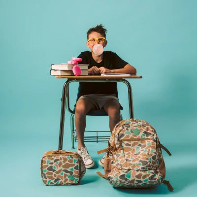 Backpack and Lunchbox Bundle - Bayside Camo