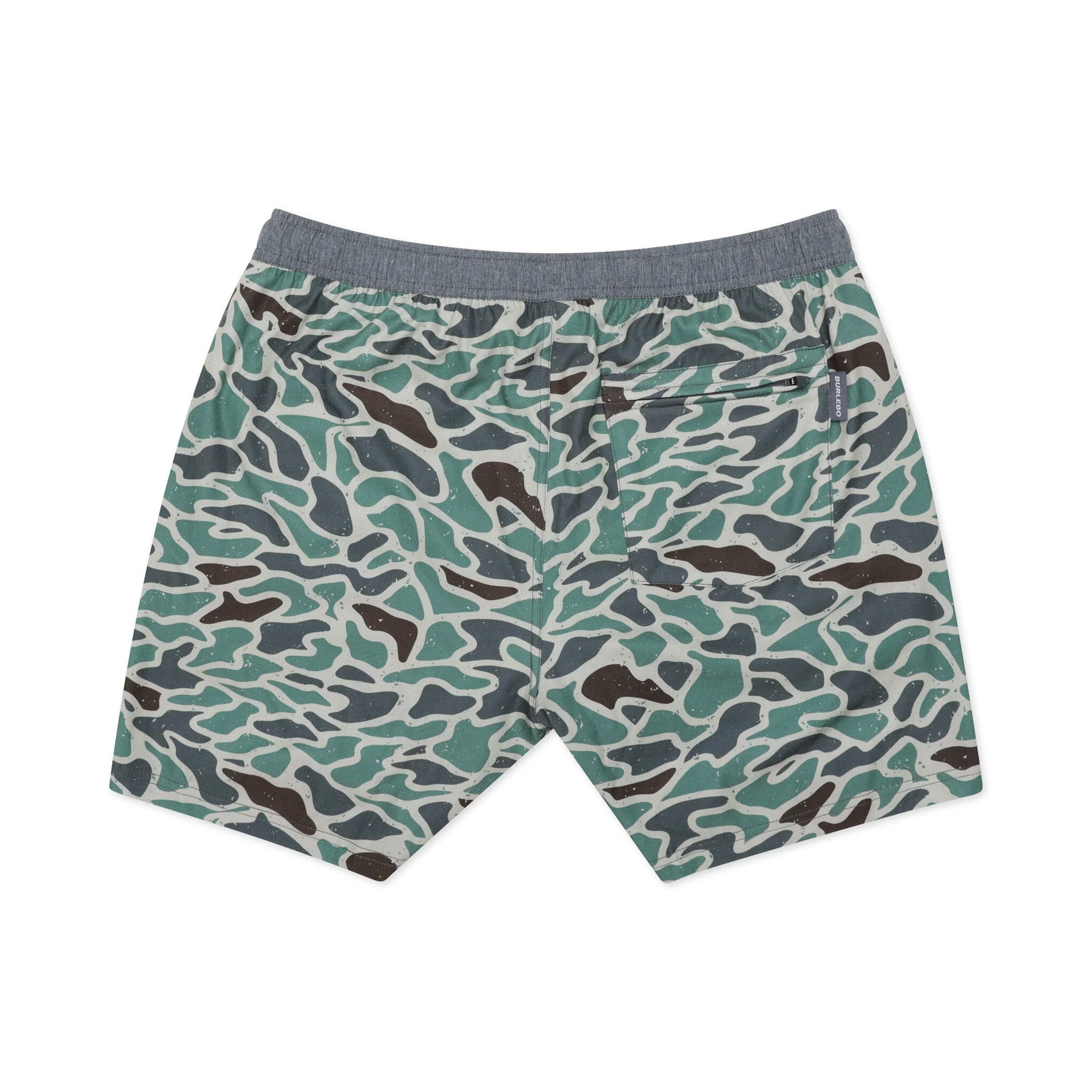 Athletic Short - Retro Duck Camo - Grey Liner