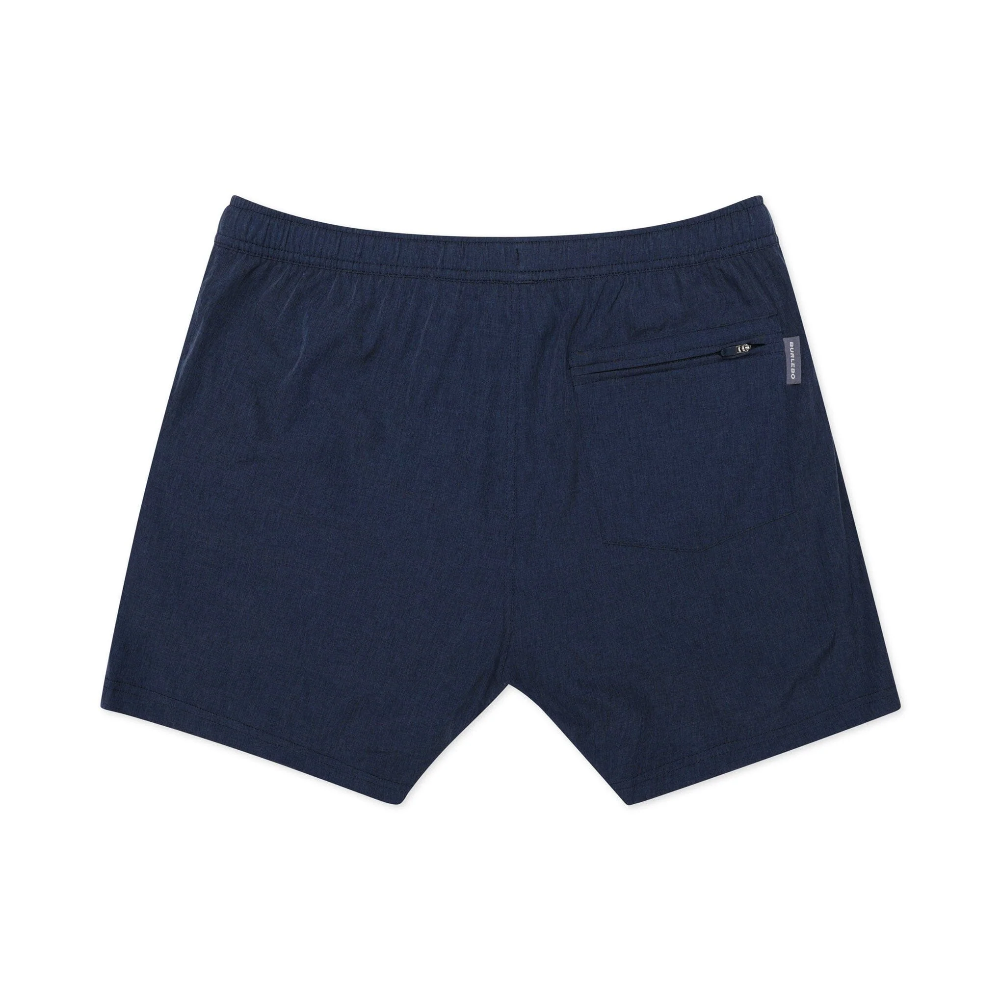 Athletic Short - Heather Navy - American Flag Liner