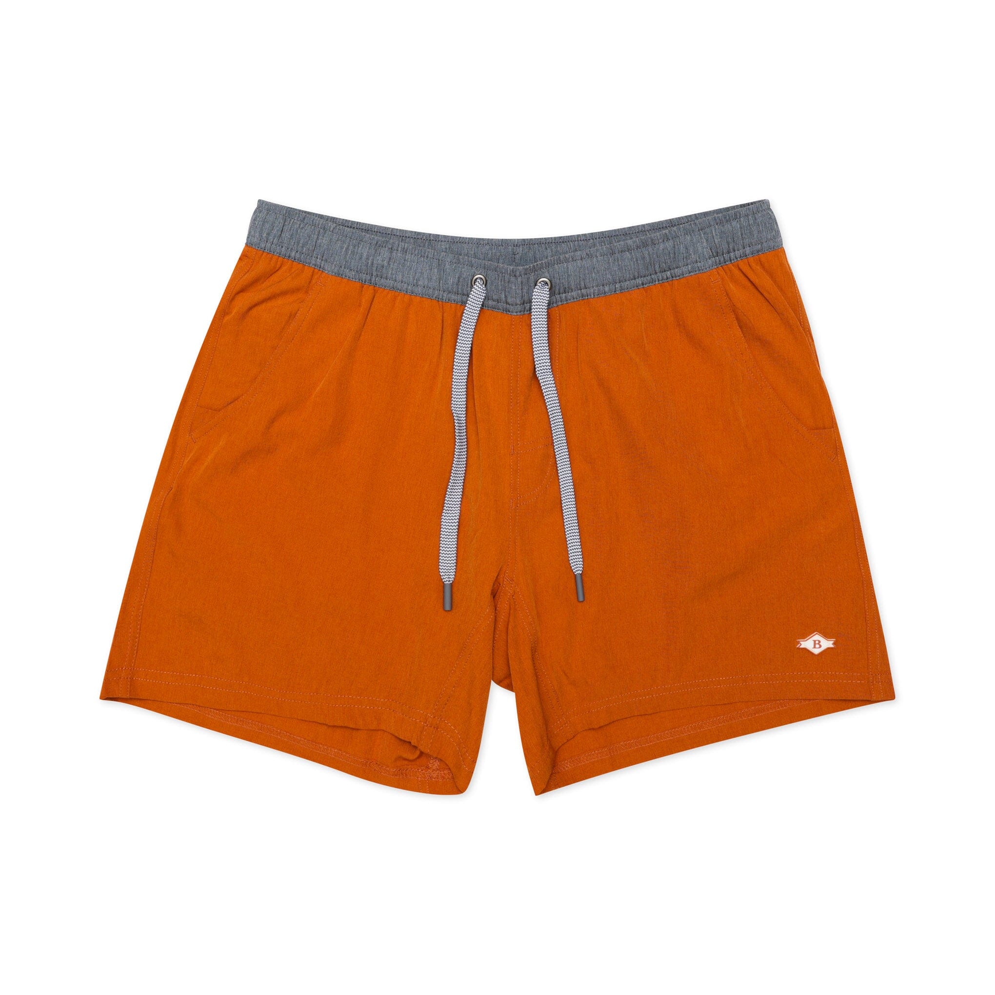 Athletic Short - Orange - White Camo Liner