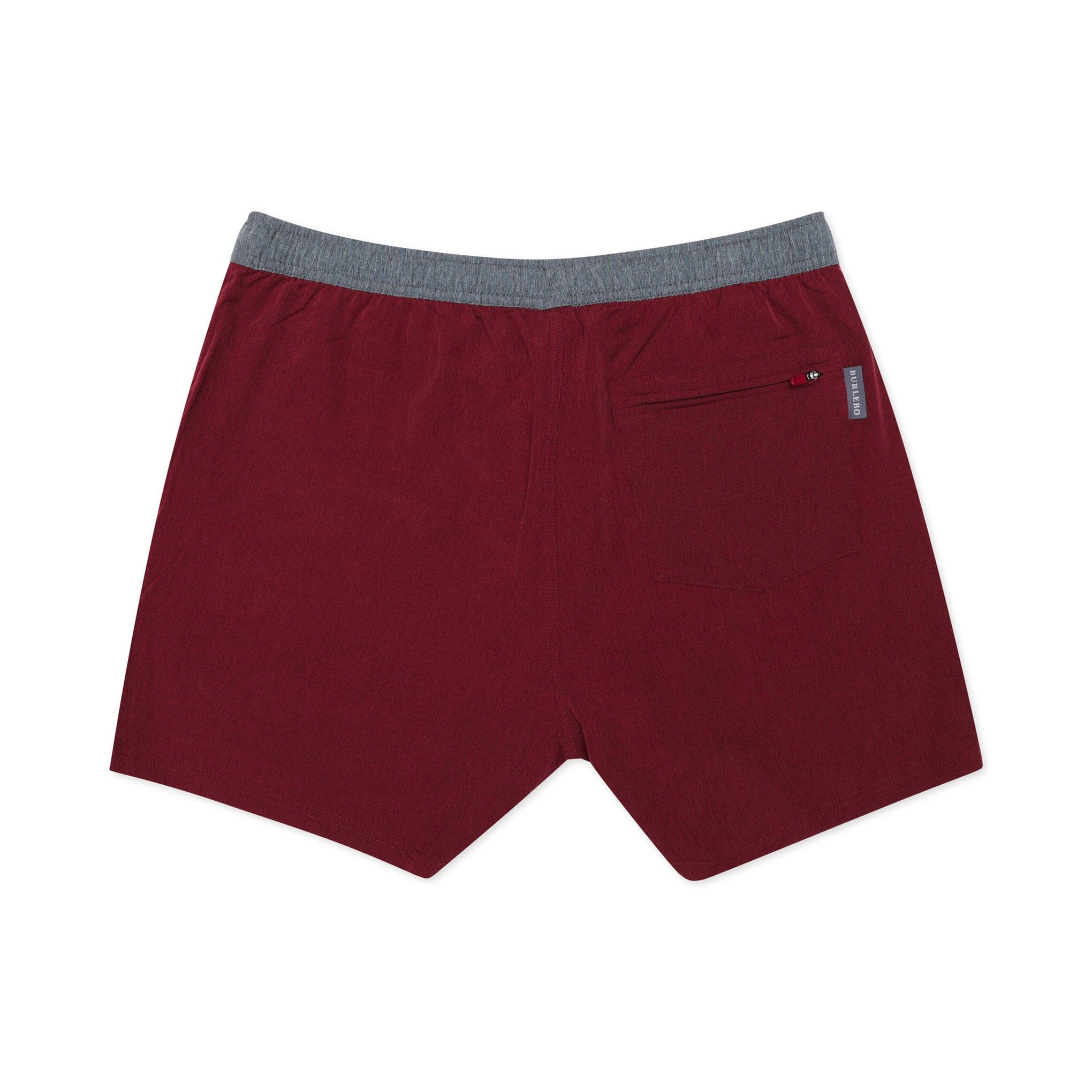 Athletic Short - Maroon - White Camo Liner
