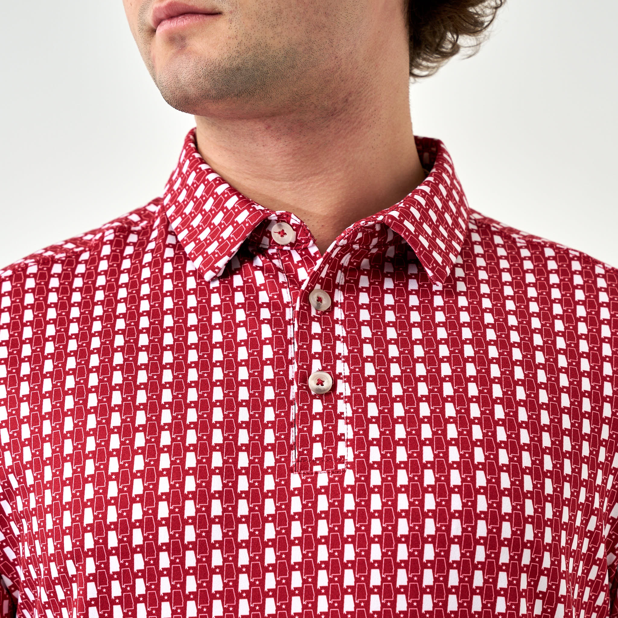 Performance Polo - Alabama - Crimson