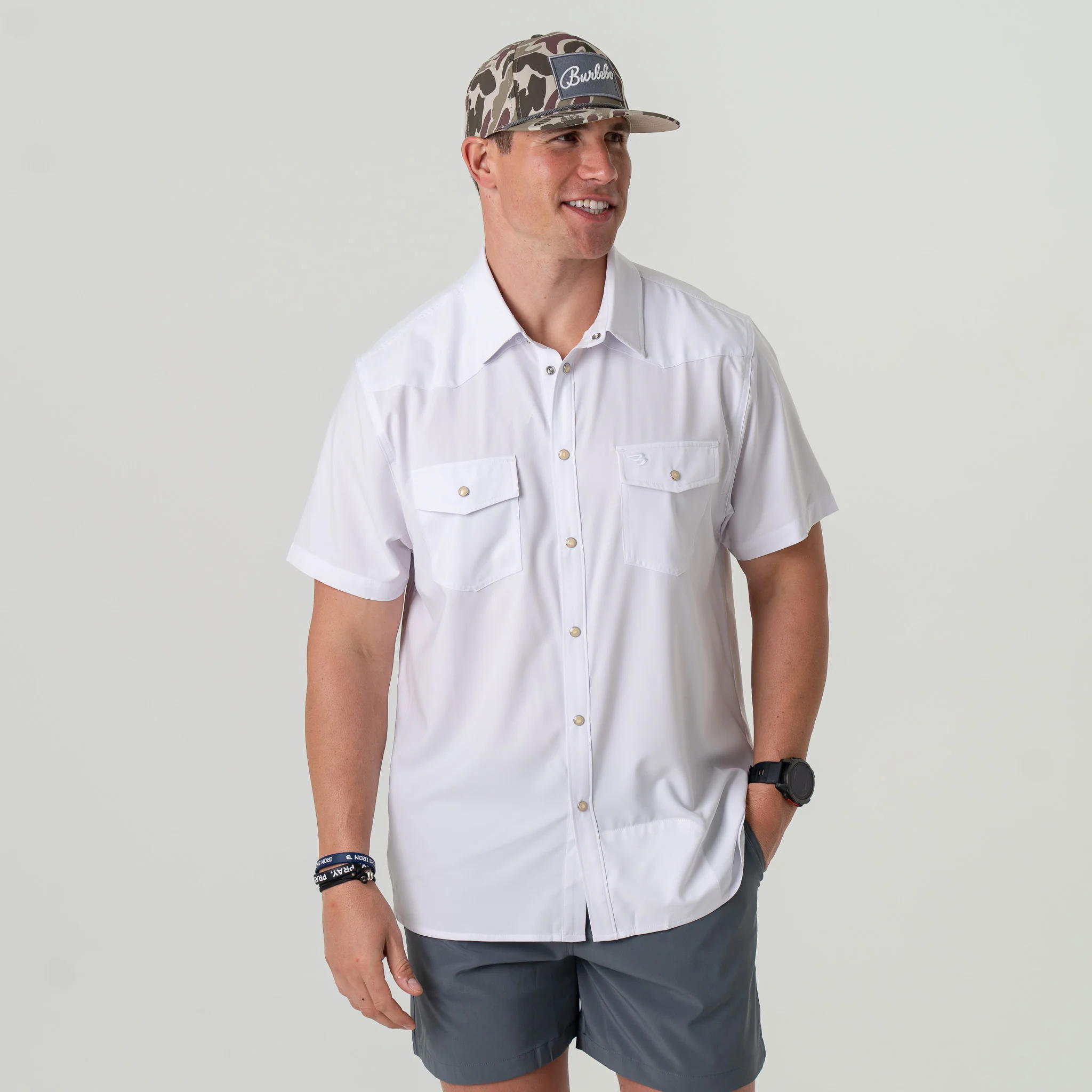 Performance Western Shirt -  White