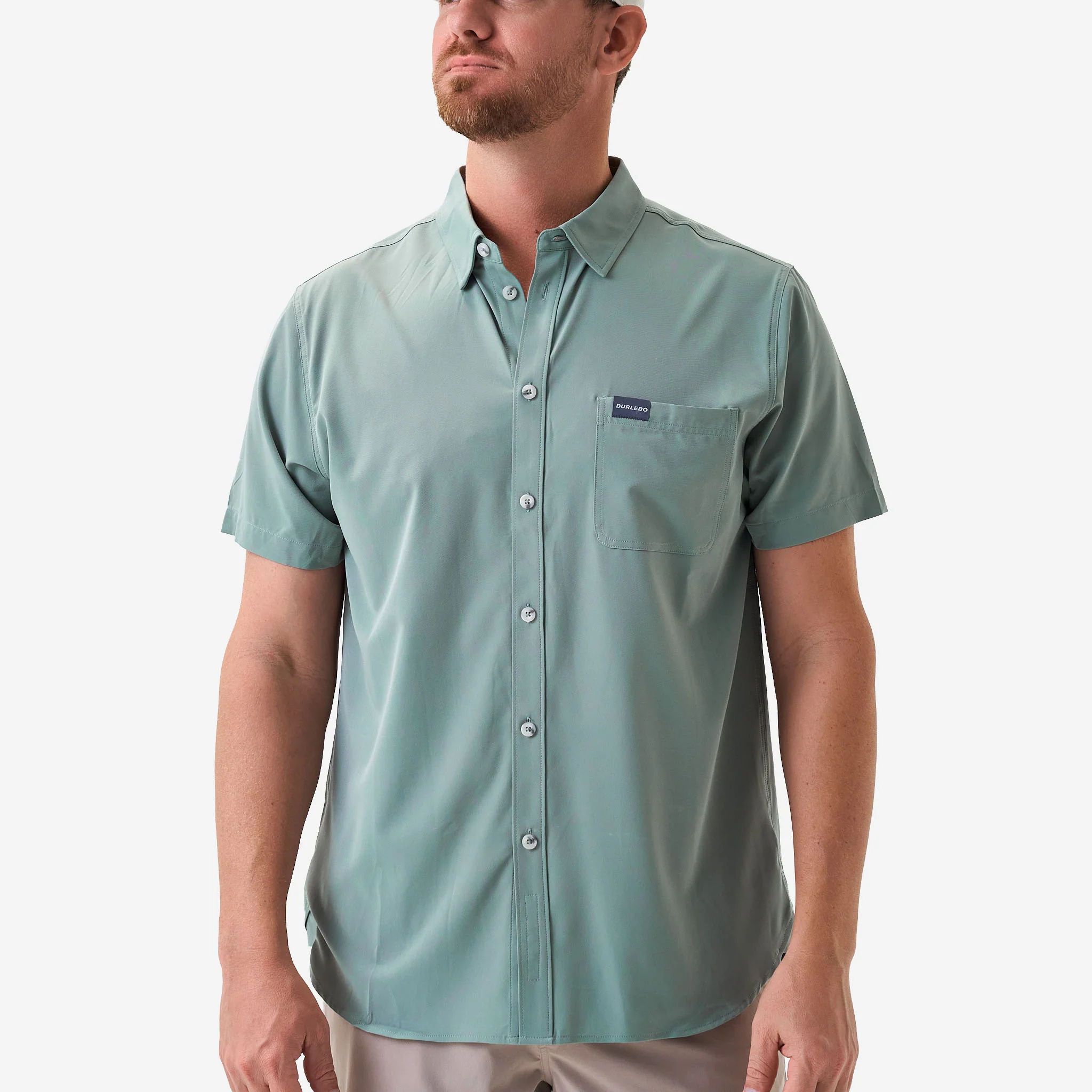 117-performance-button-up-sage-1.webp Performance Button Up - Sage