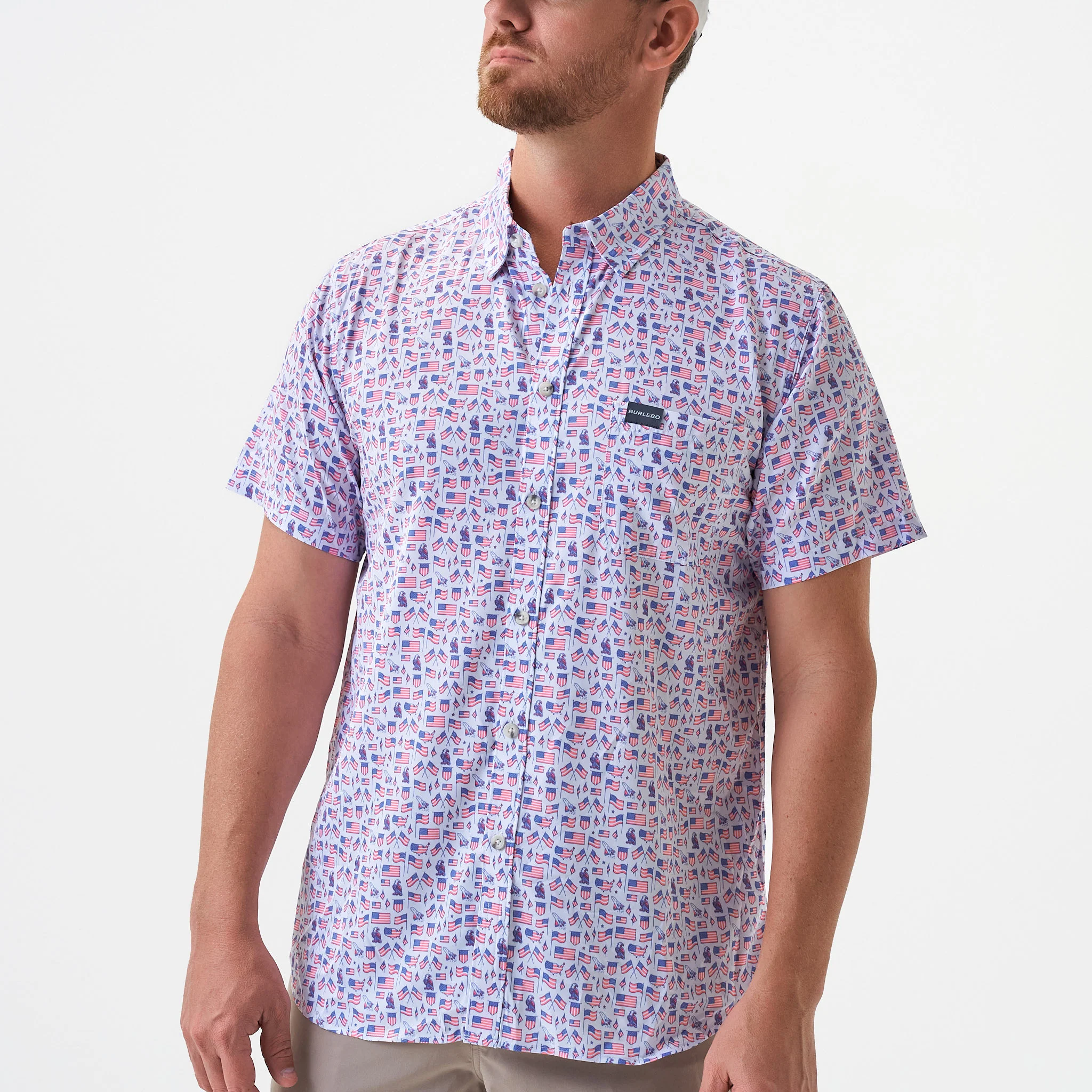 Performance Button Up - Old Glory