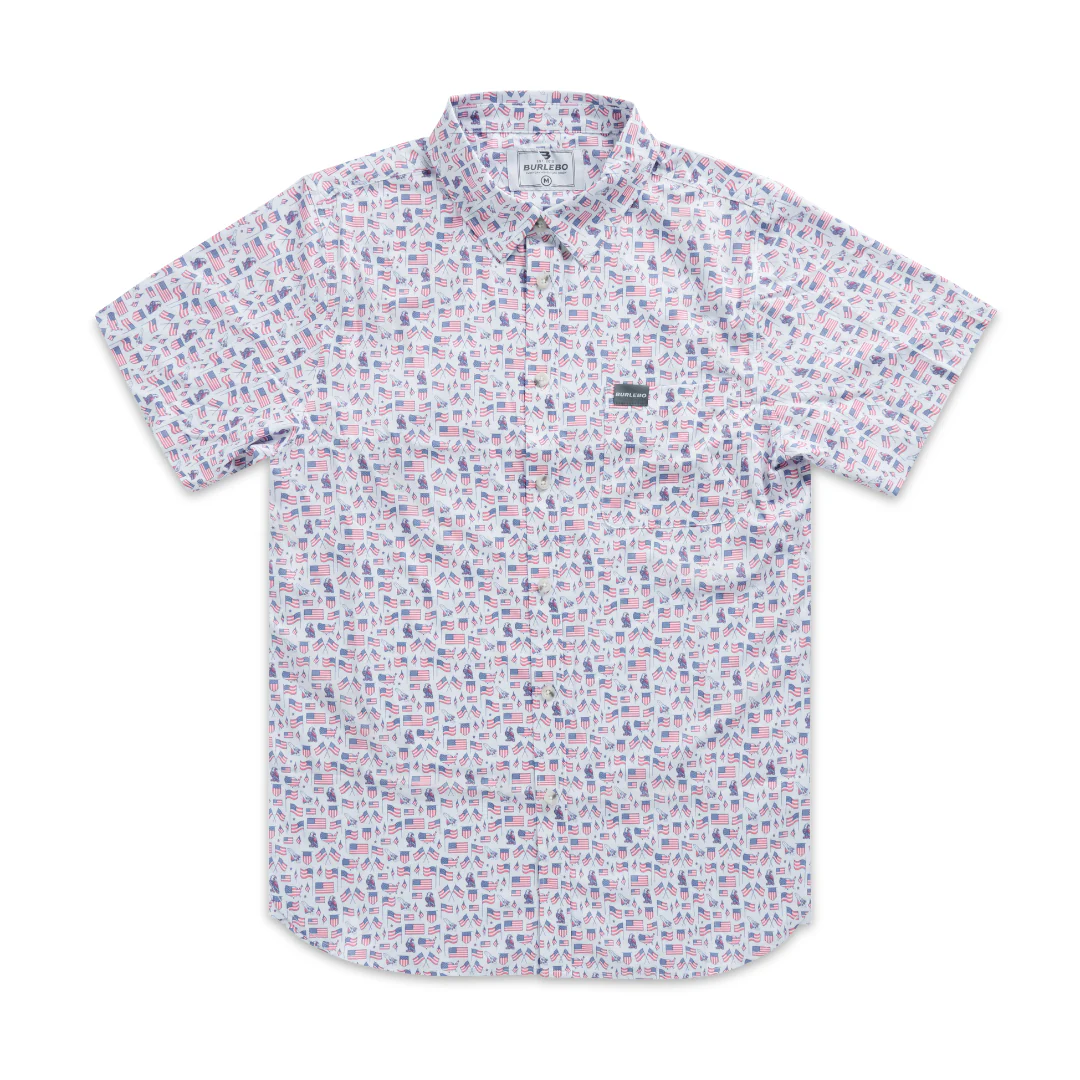Performance Button Up - Old Glory