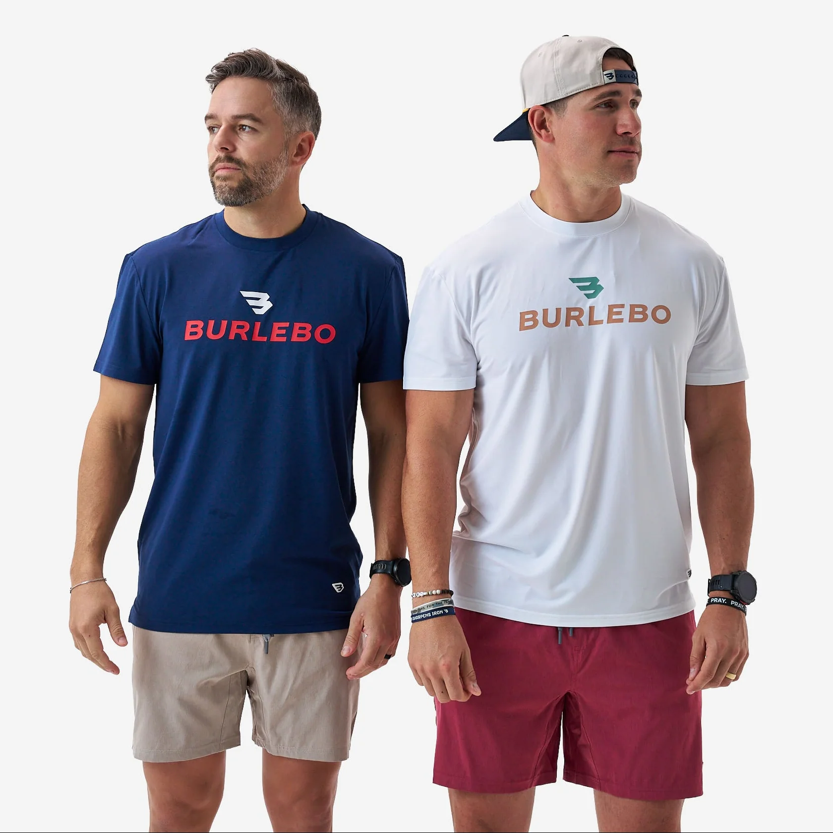 Go To Tee Prepack - Flying B Logo - Navy & White