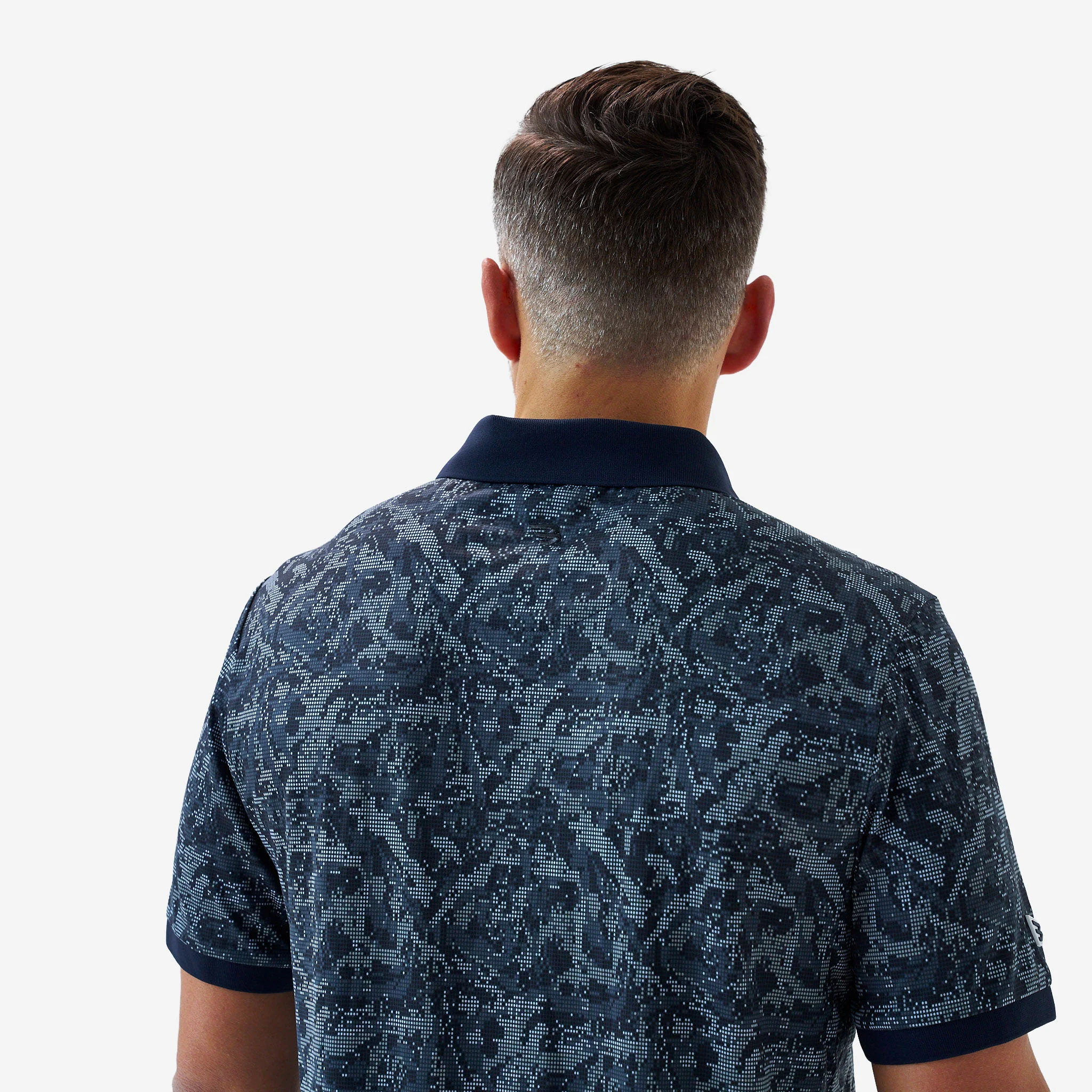 Ringer Performance Polo - Digi Camo - Navy