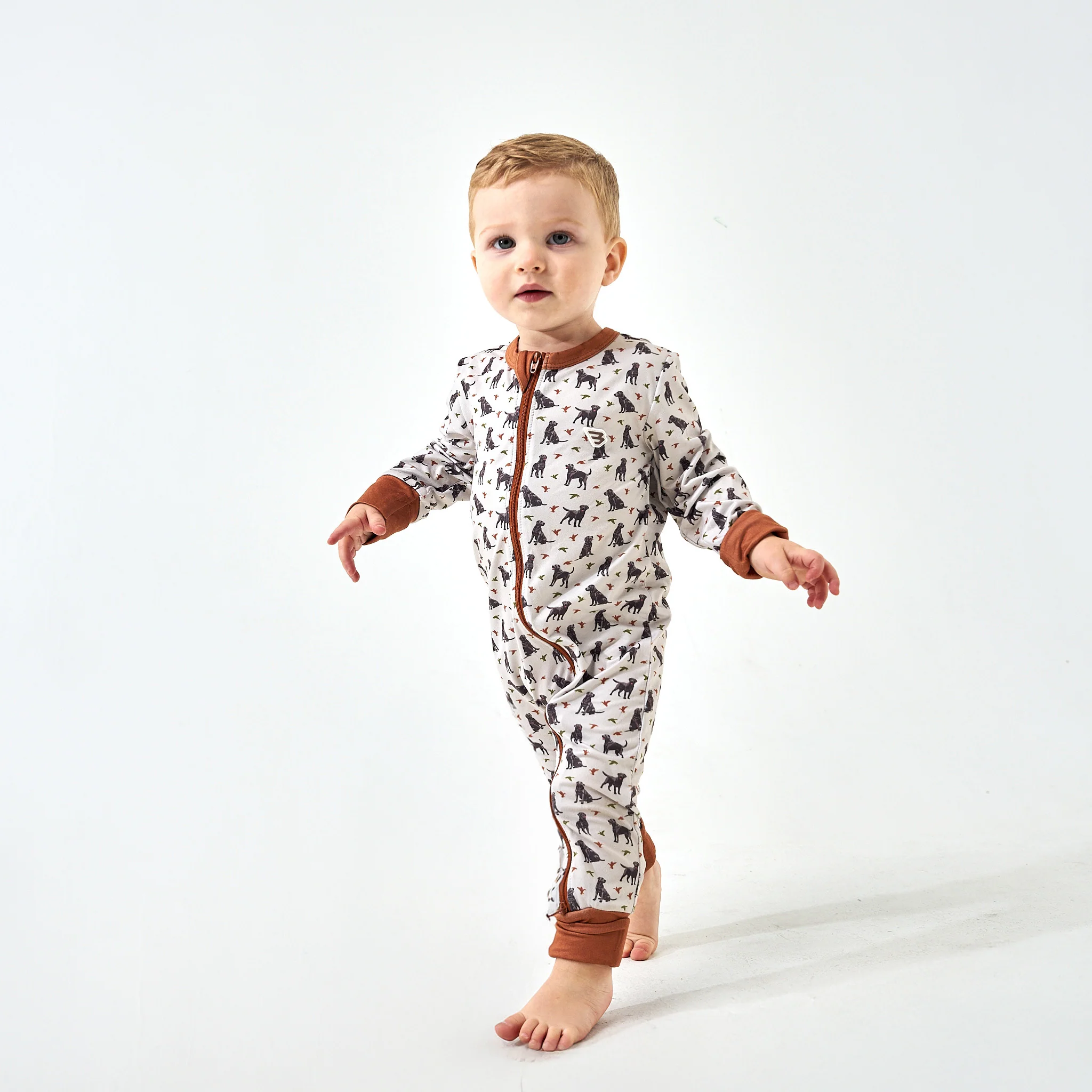 1821-baby-zip-up-ducks-and-dogs-1.webp Baby Zip Up - Ducks And Dogs