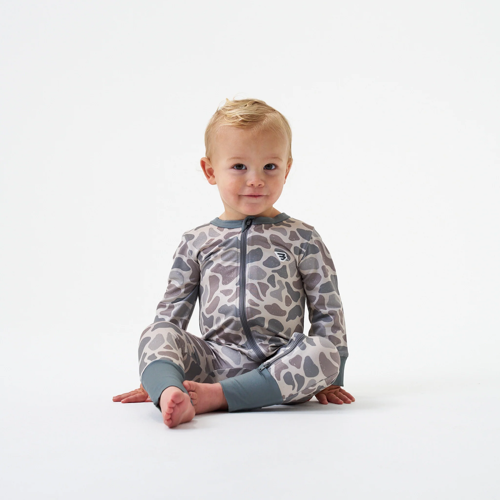 Baby Zip Up - Classic Deer Camo