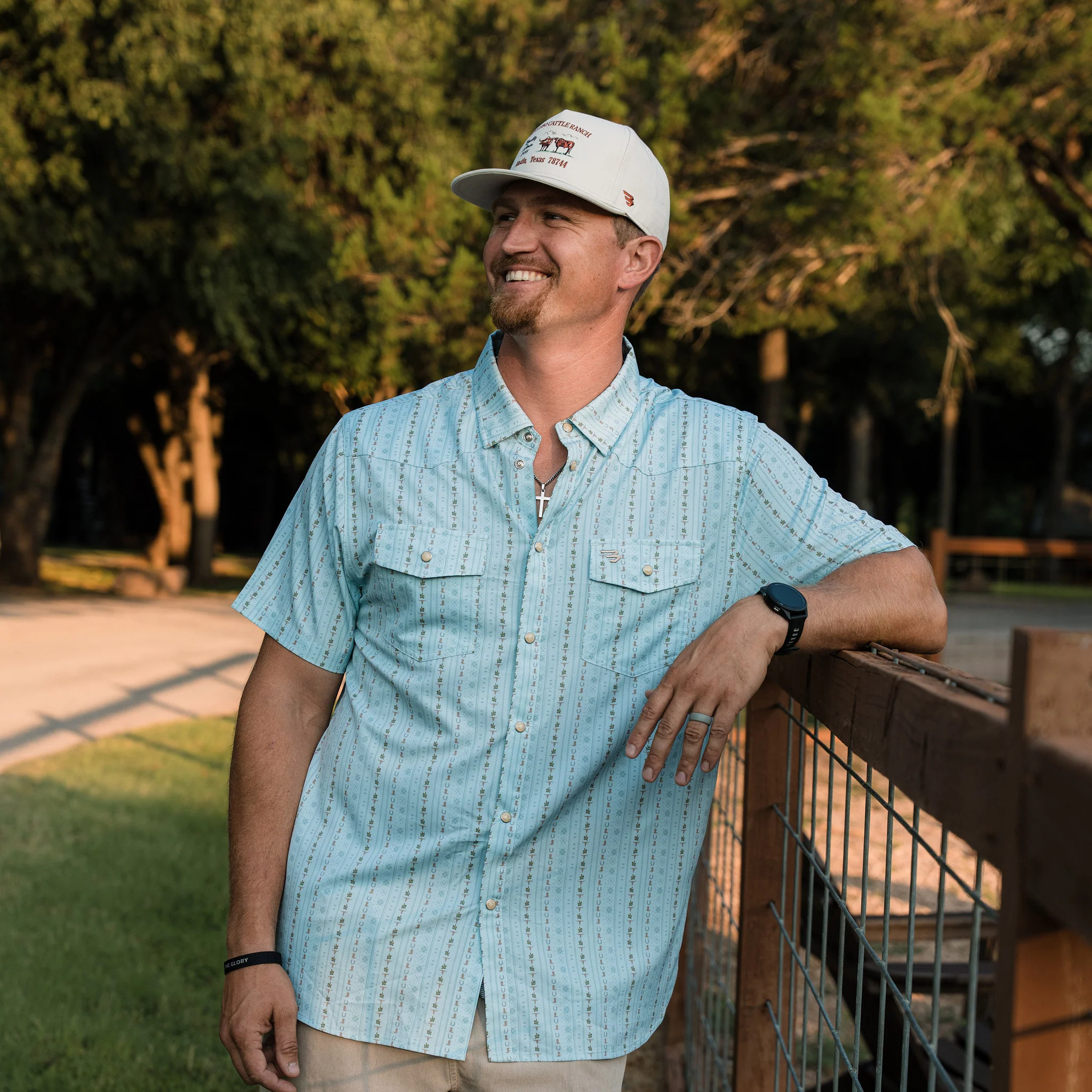 183-performance-western-shirt-burlebo-ranch-blue-jean-10.webp Performance Western Shirt - BURLEBO Ranch - Blue Jean
