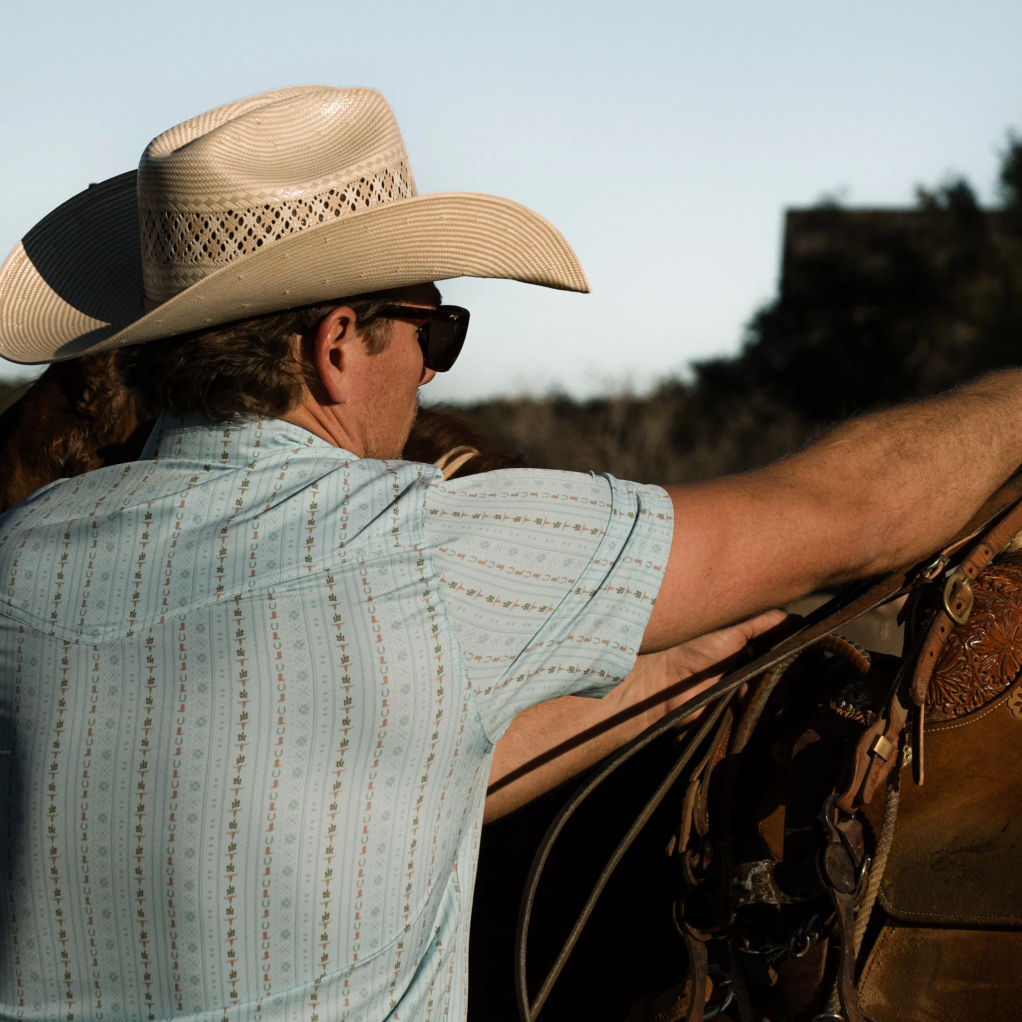 183-performance-western-shirt-burlebo-ranch-blue-jean-7.webp Performance Western Shirt - BURLEBO Ranch - Blue Jean