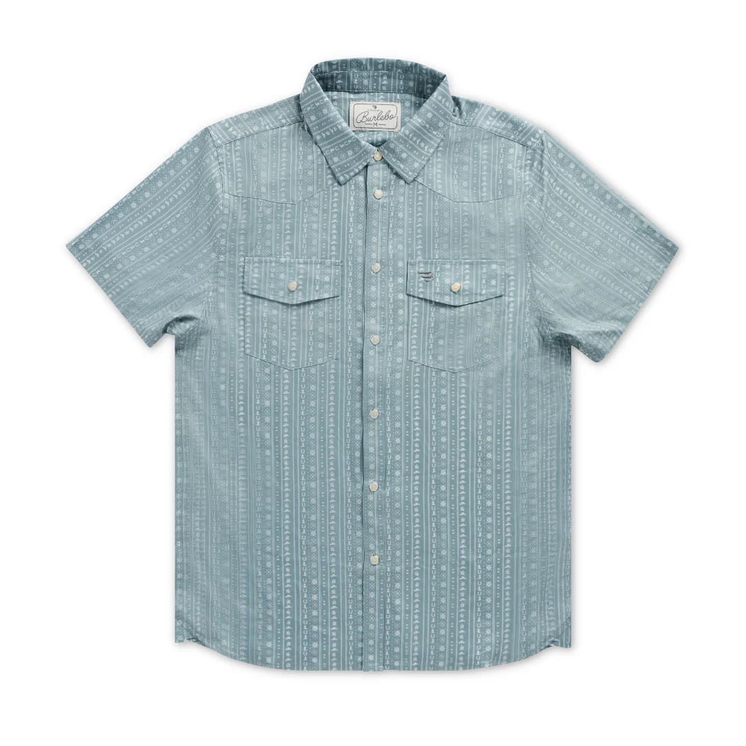 Performance Western Shirt - BURLEBO Ranch - Sage