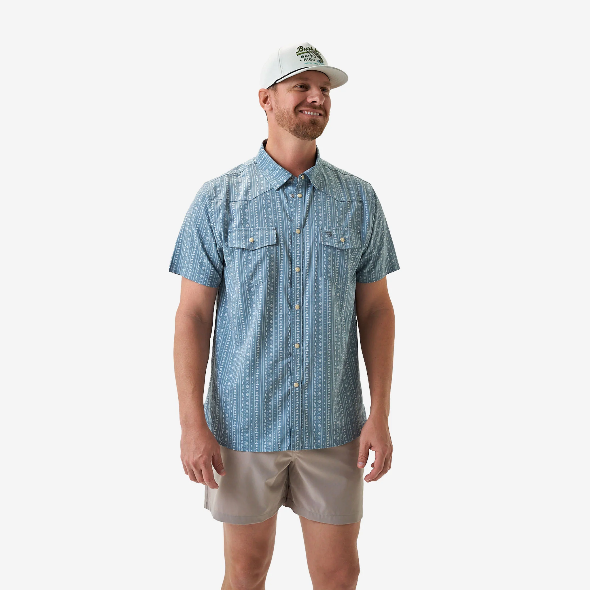 Performance Western Shirt - BURLEBO Ranch - Sage