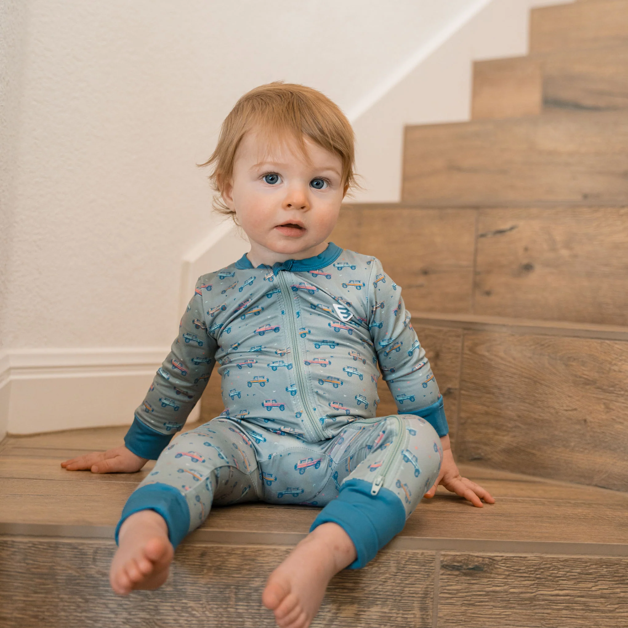 Baby Zip Up - Vintage Cruiser
