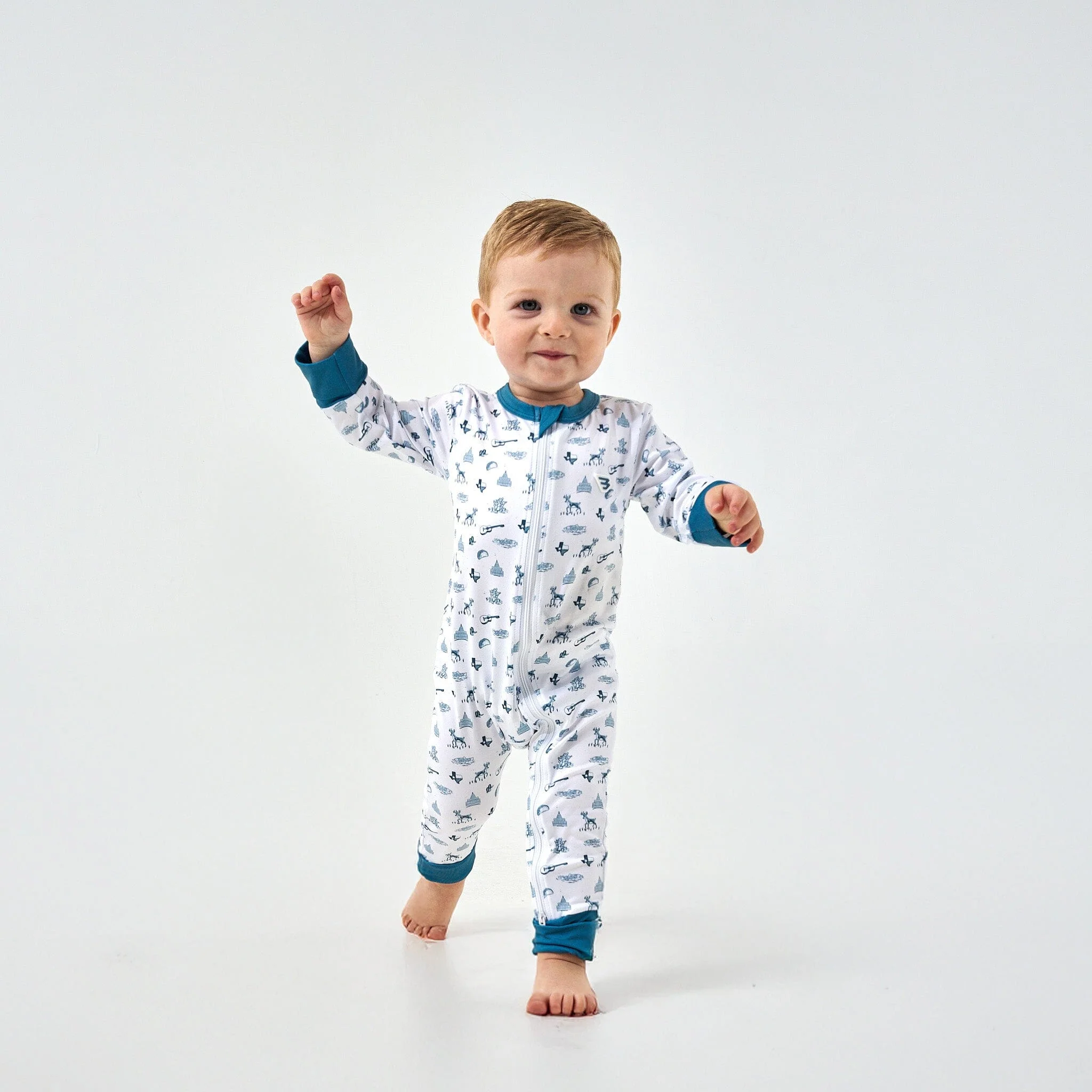Baby Zip Up - Lone Star State