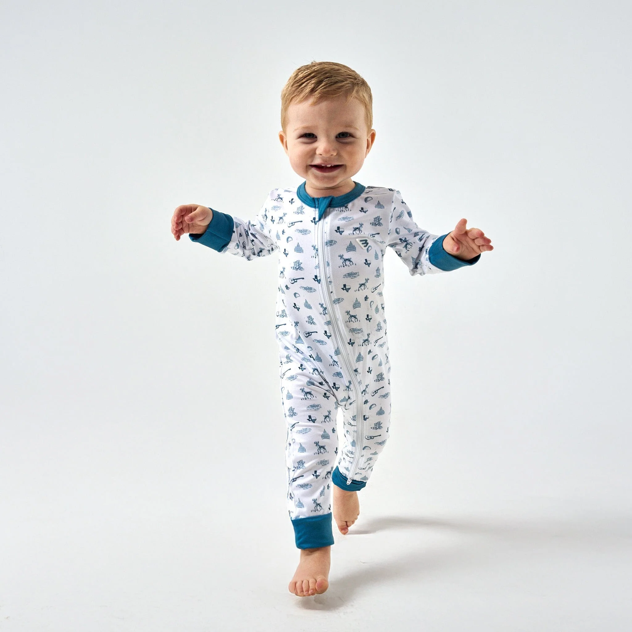 Baby Zip Up - Lone Star State