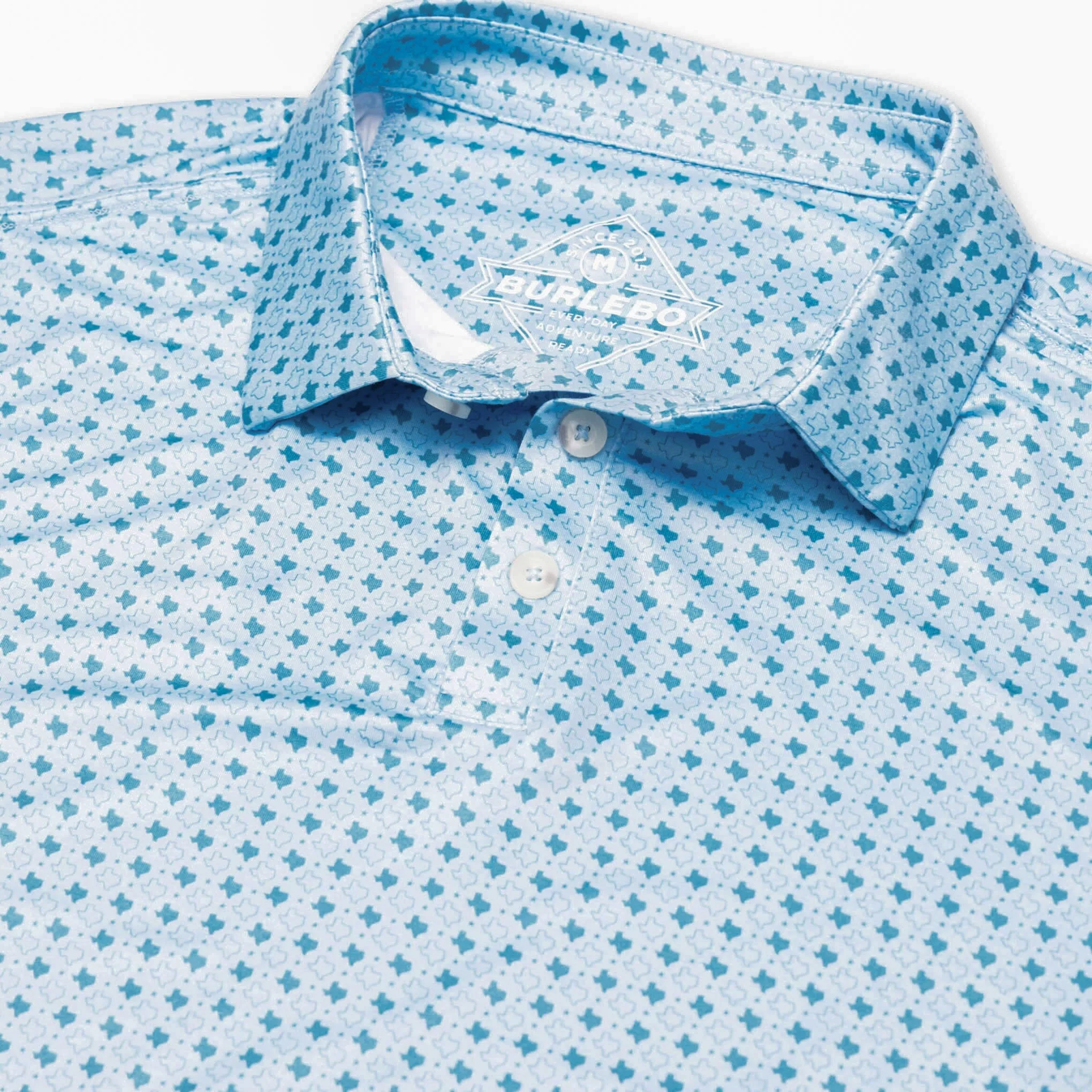 Performance Polo - Texas - Light Blue