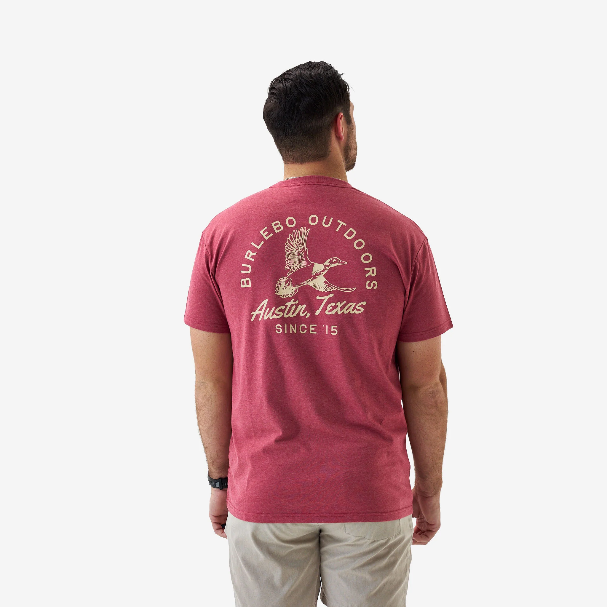 Short Sleeve Tee - Classic Duck - Heather Red