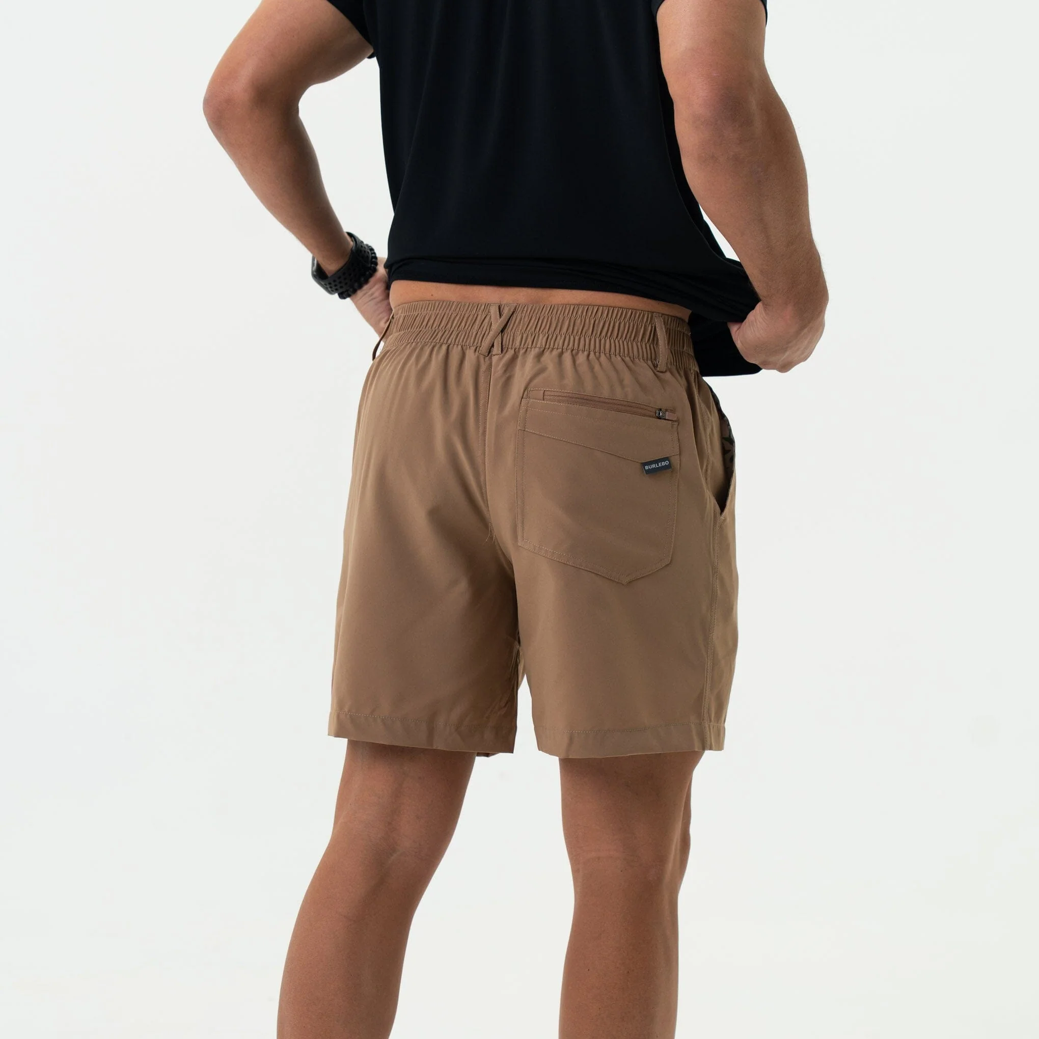 Everyday Short - Desert Tan - All Over Ducks Pocket
