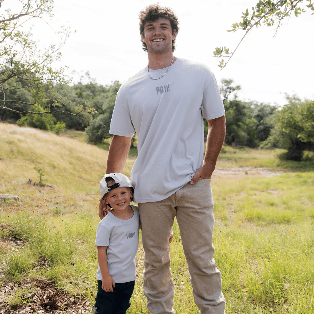 2217-father-and-son-bundle-vintage-washed-tee-pray-light-grey-1.webp Father and Son Bundle - Vintage Washed Tee - PRAY - Light Grey