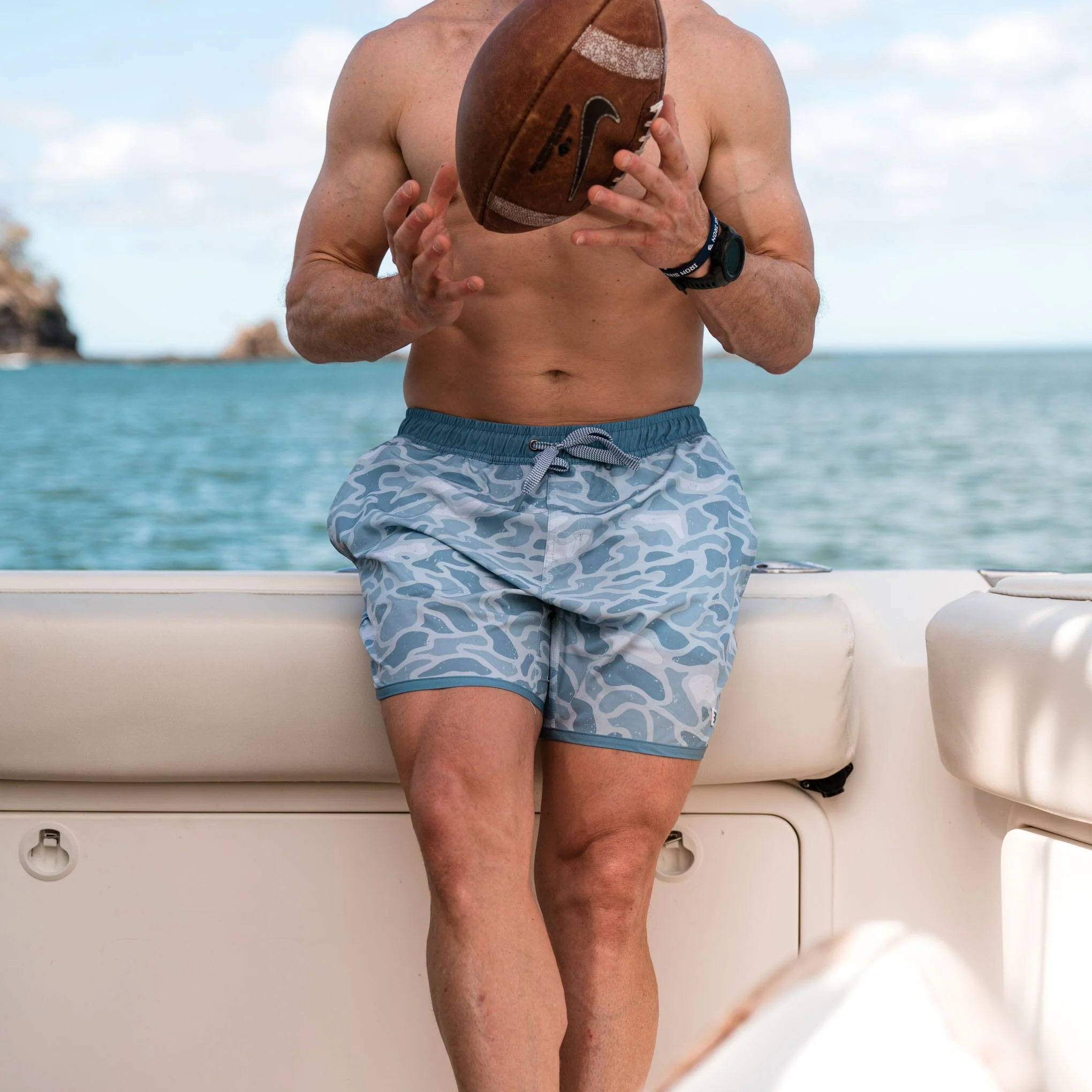 Swim Trunk - Seaside Camo