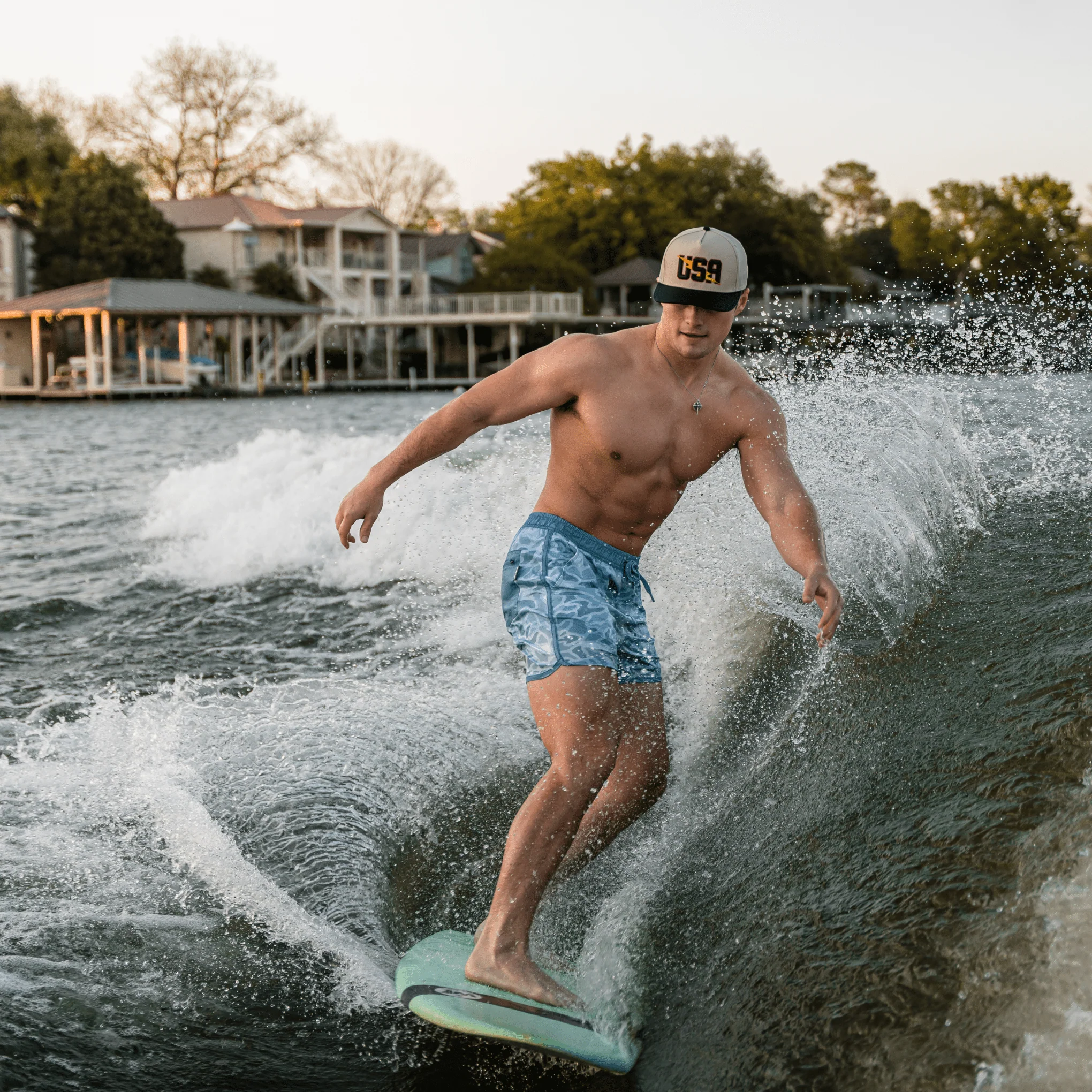 Swim Trunk - Seaside Camo