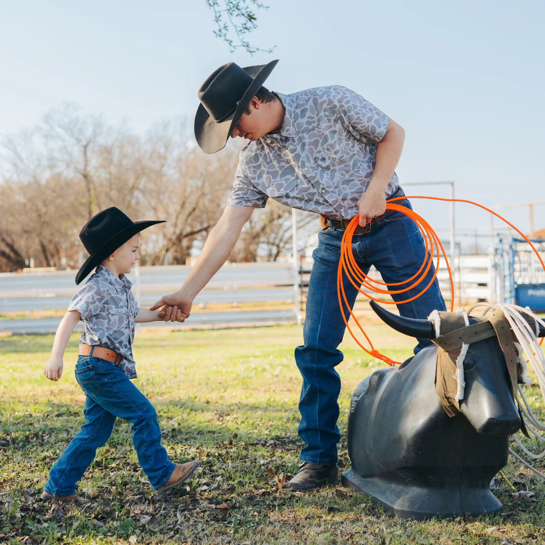 2619-father-and-son-bundle-performance-western-shirt-classic-deer-camo-1.webp Father and Son Bundle - Performance Western Shirt - Classic Deer Camo