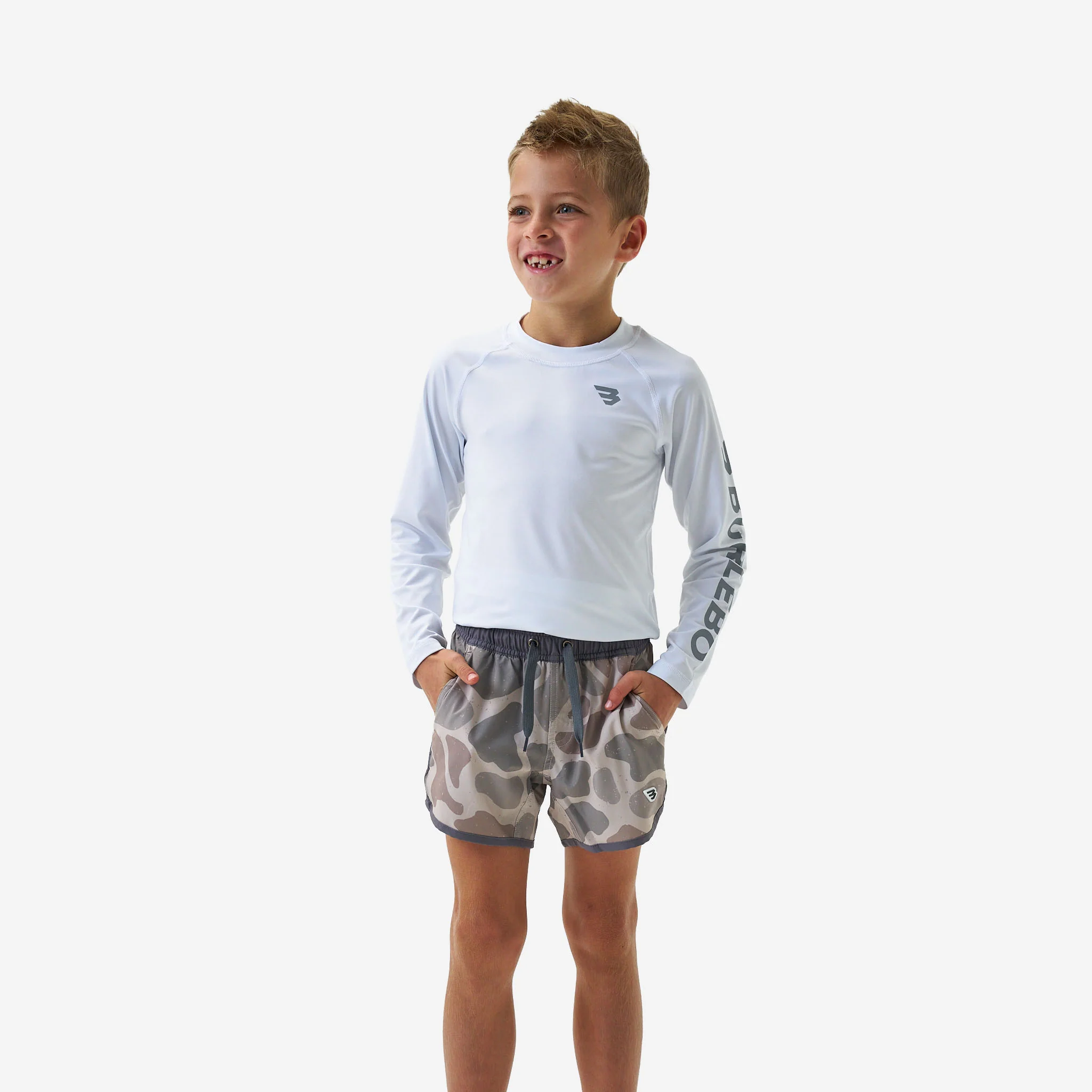 Youth Swim Trunk - Jumbo Classic Deer Camo