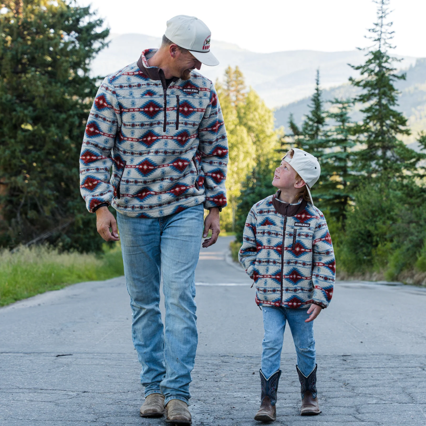 2824-father-and-son-bundle-mountain-fleece-sherpa-arizona-aztec-1.webp Father and Son Bundle - Mountain Fleece Sherpa - Arizona Aztec