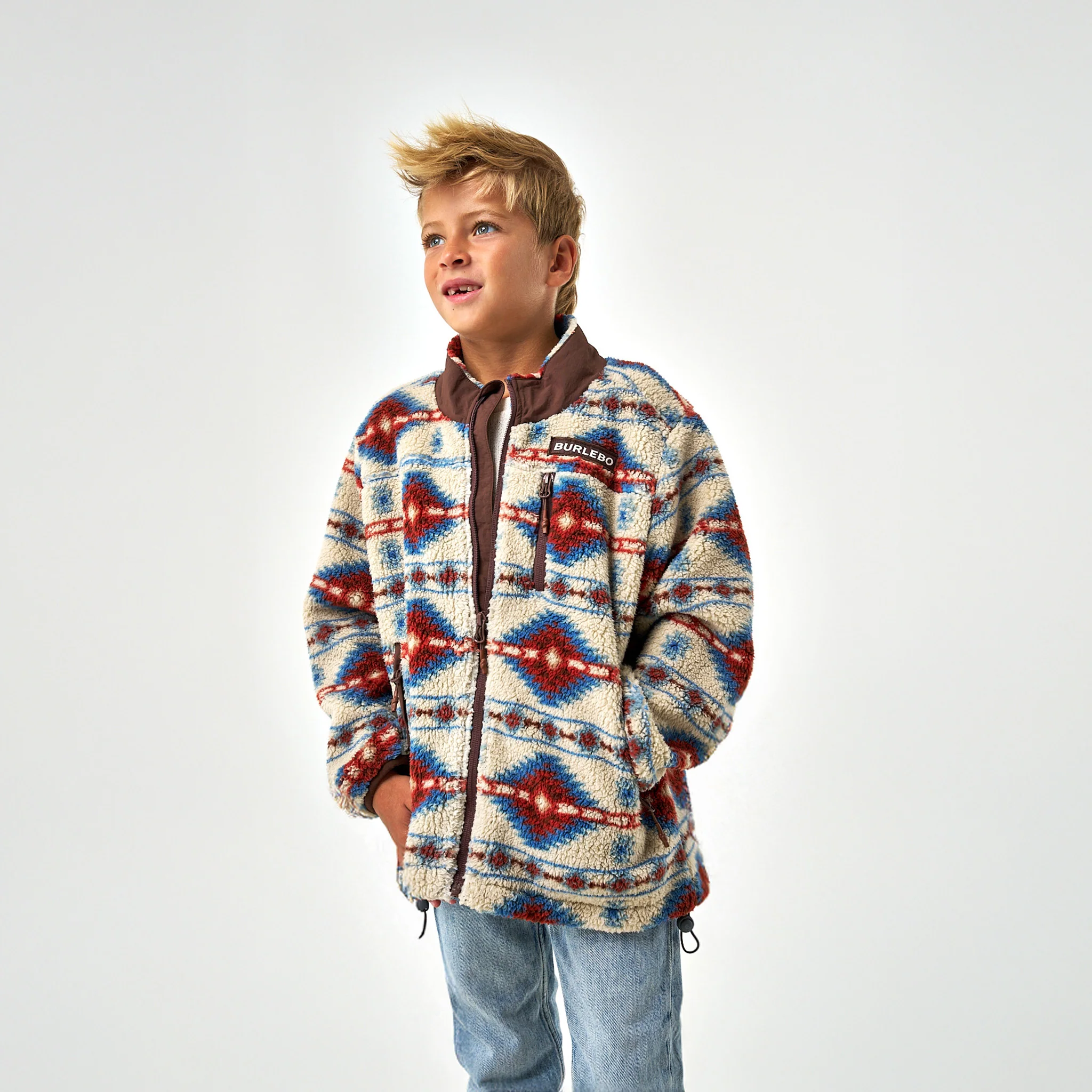 Father and Son Bundle - Mountain Fleece Sherpa - Arizona Aztec