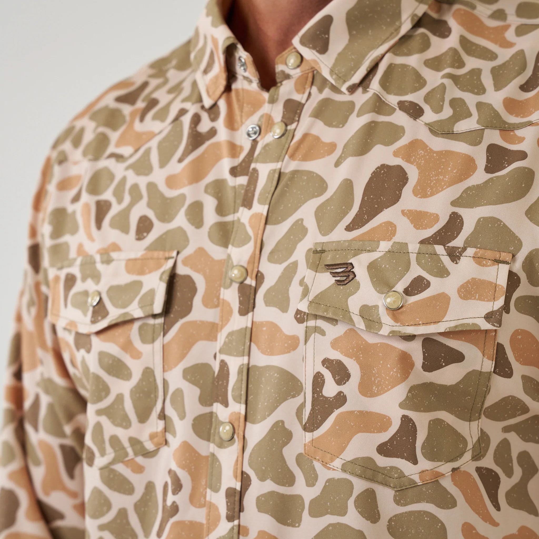 Long Sleeve -  Performance Western Shirt - Venado Camo