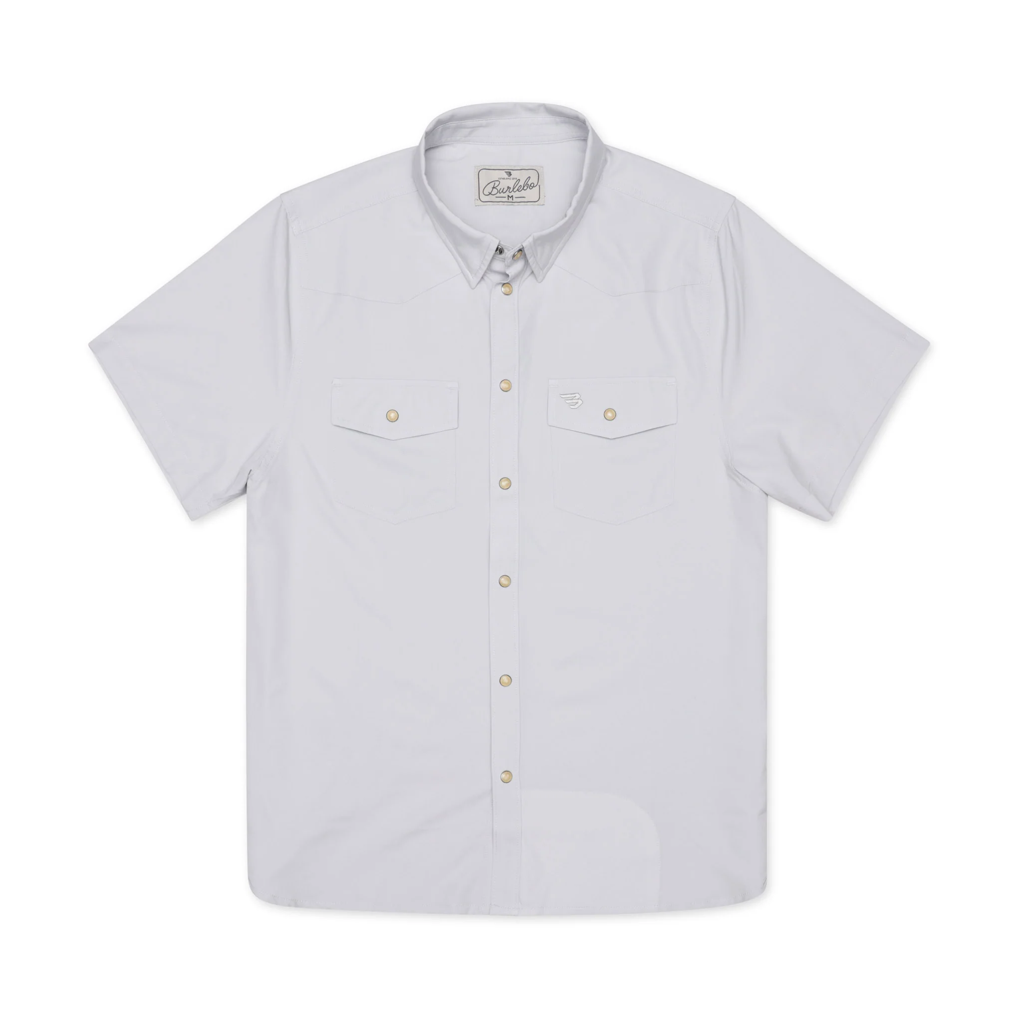Performance Western Shirt -  Light Grey