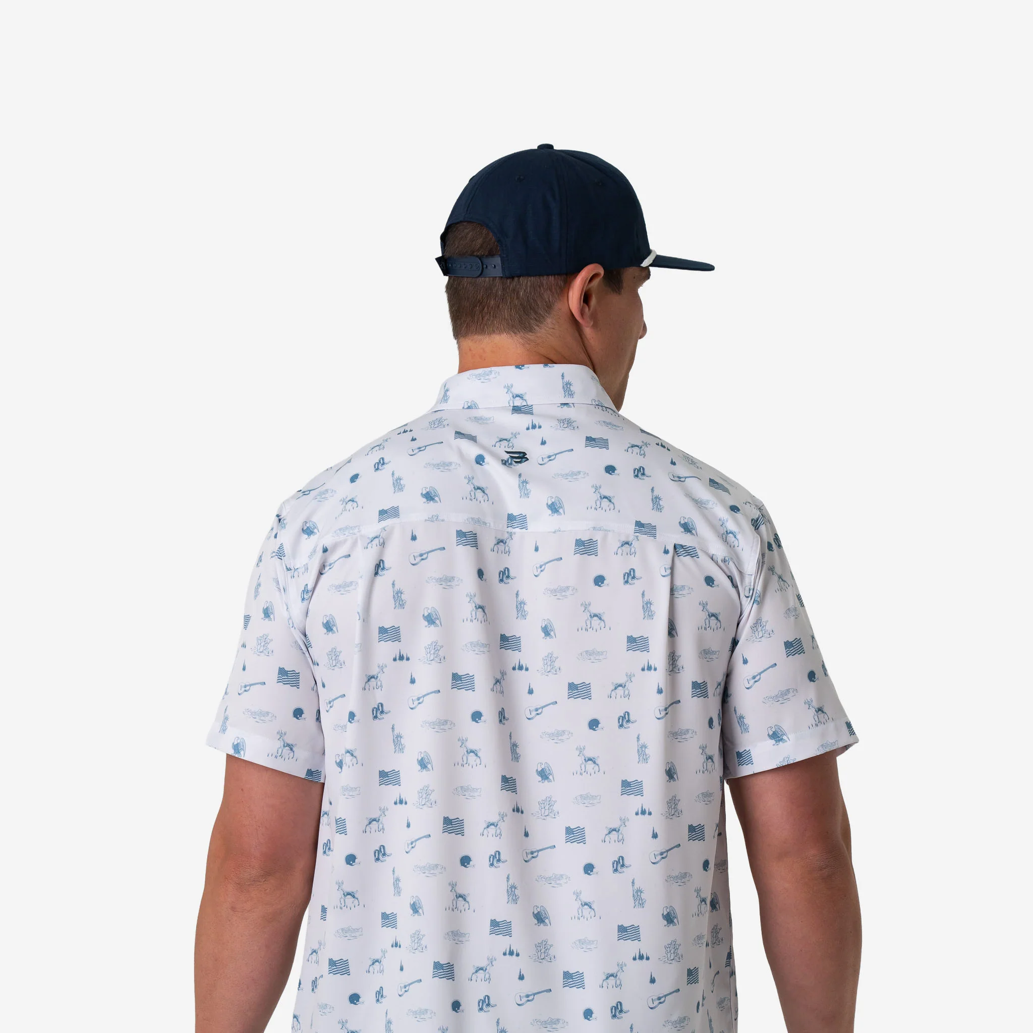 Performance Button Up - America the Great