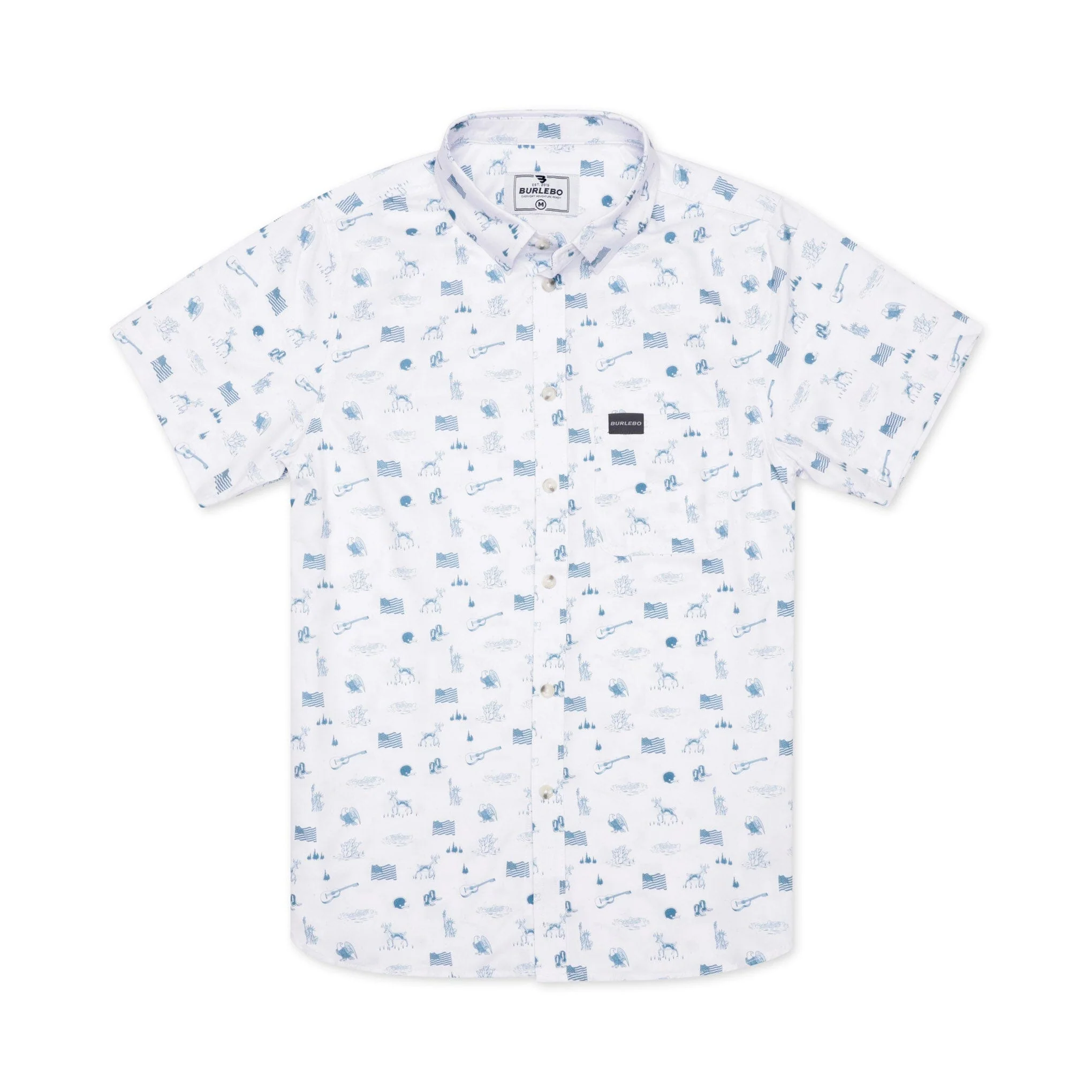 Performance Button Up - America the Great