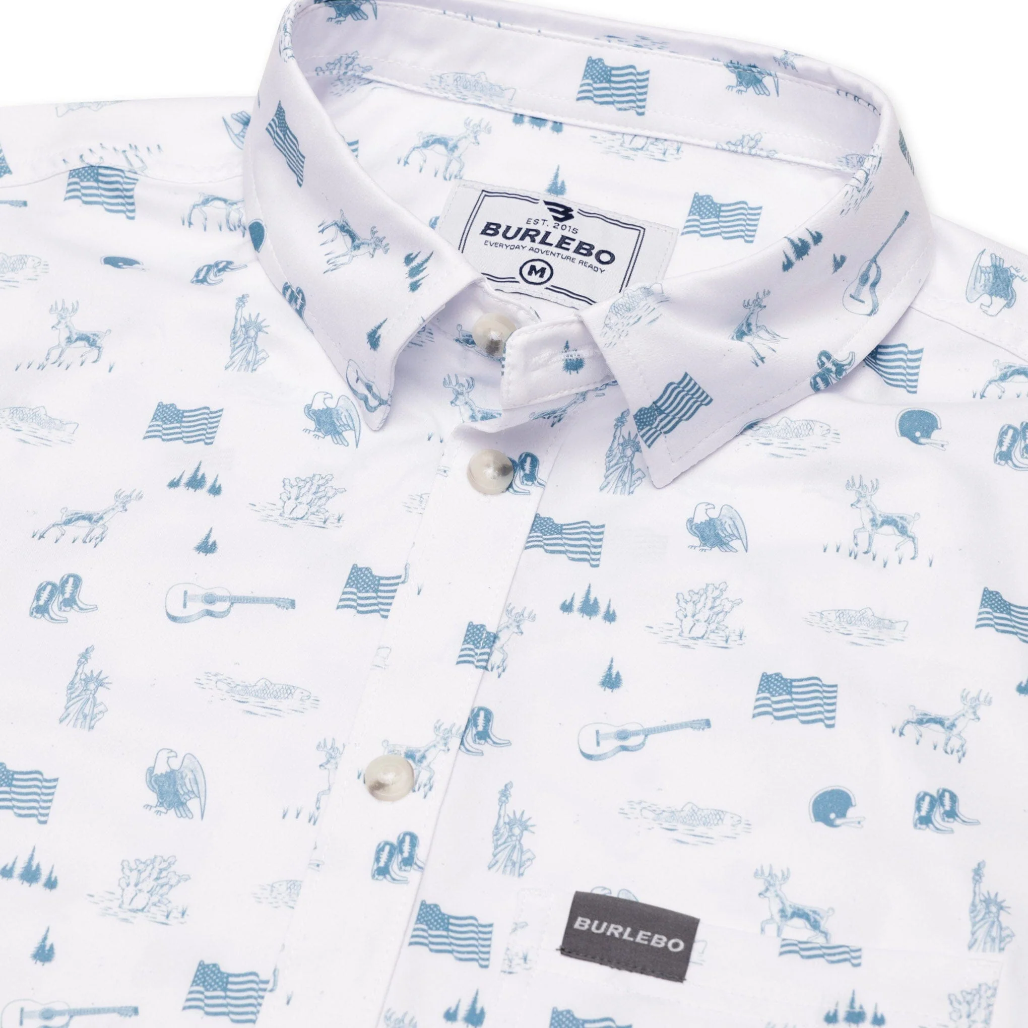 Performance Button Up - America the Great
