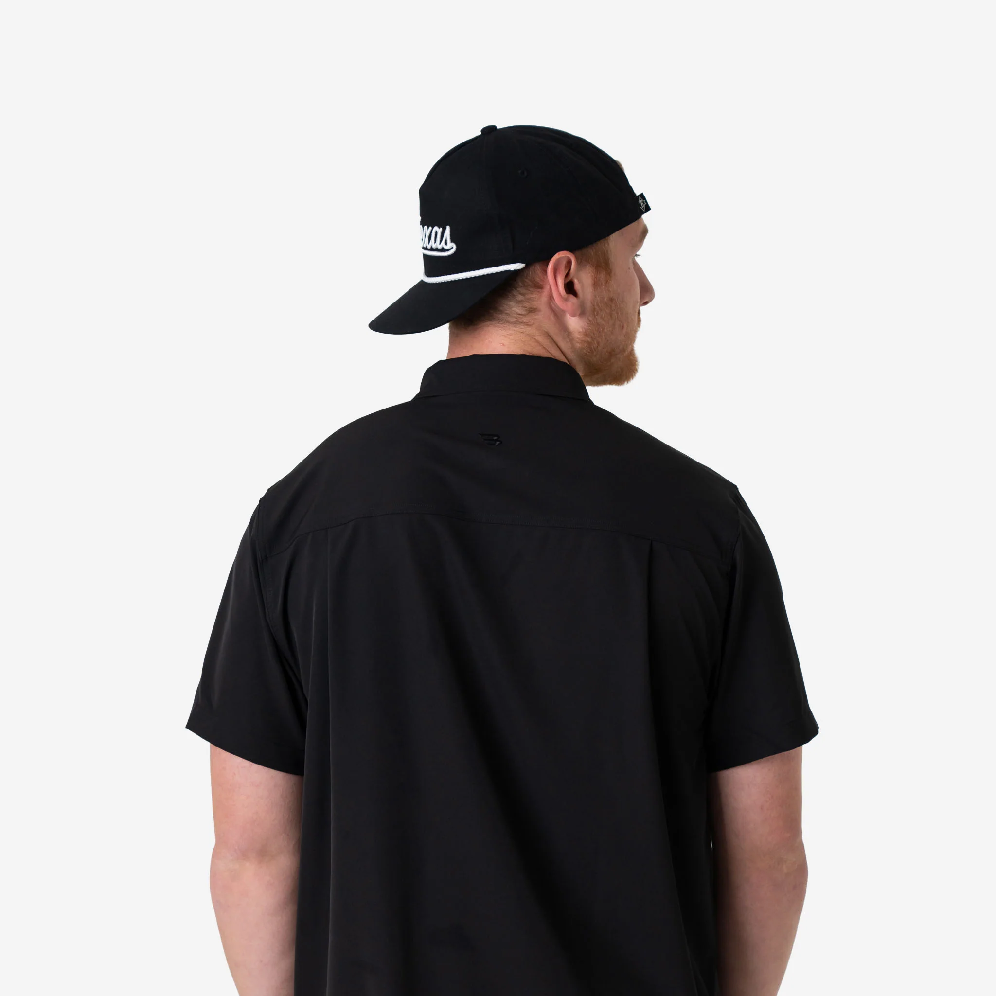 3061-performance-button-up-heather-black-5.webp Performance Button Up - Heather Black