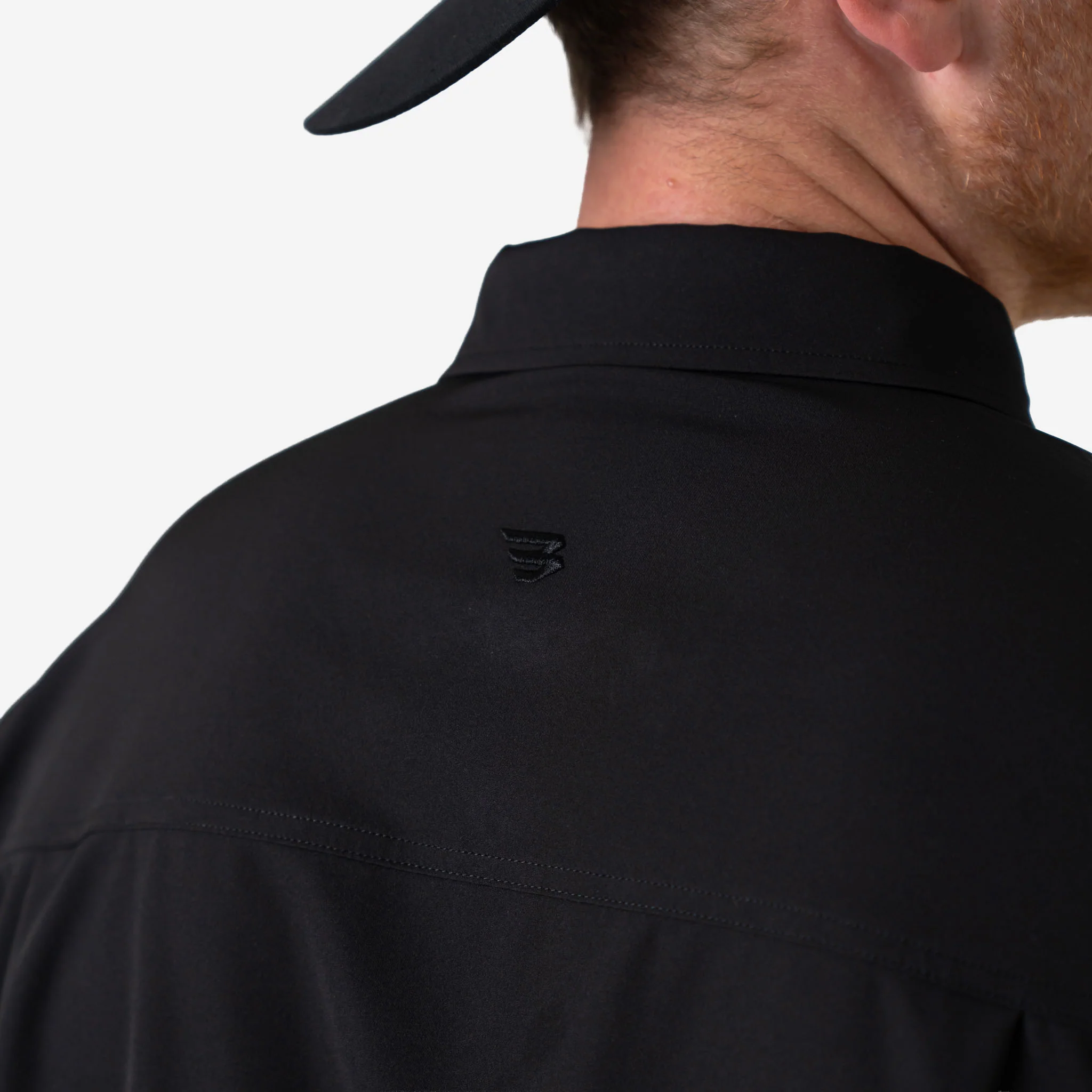 3061-performance-button-up-heather-black-6.webp Performance Button Up - Heather Black