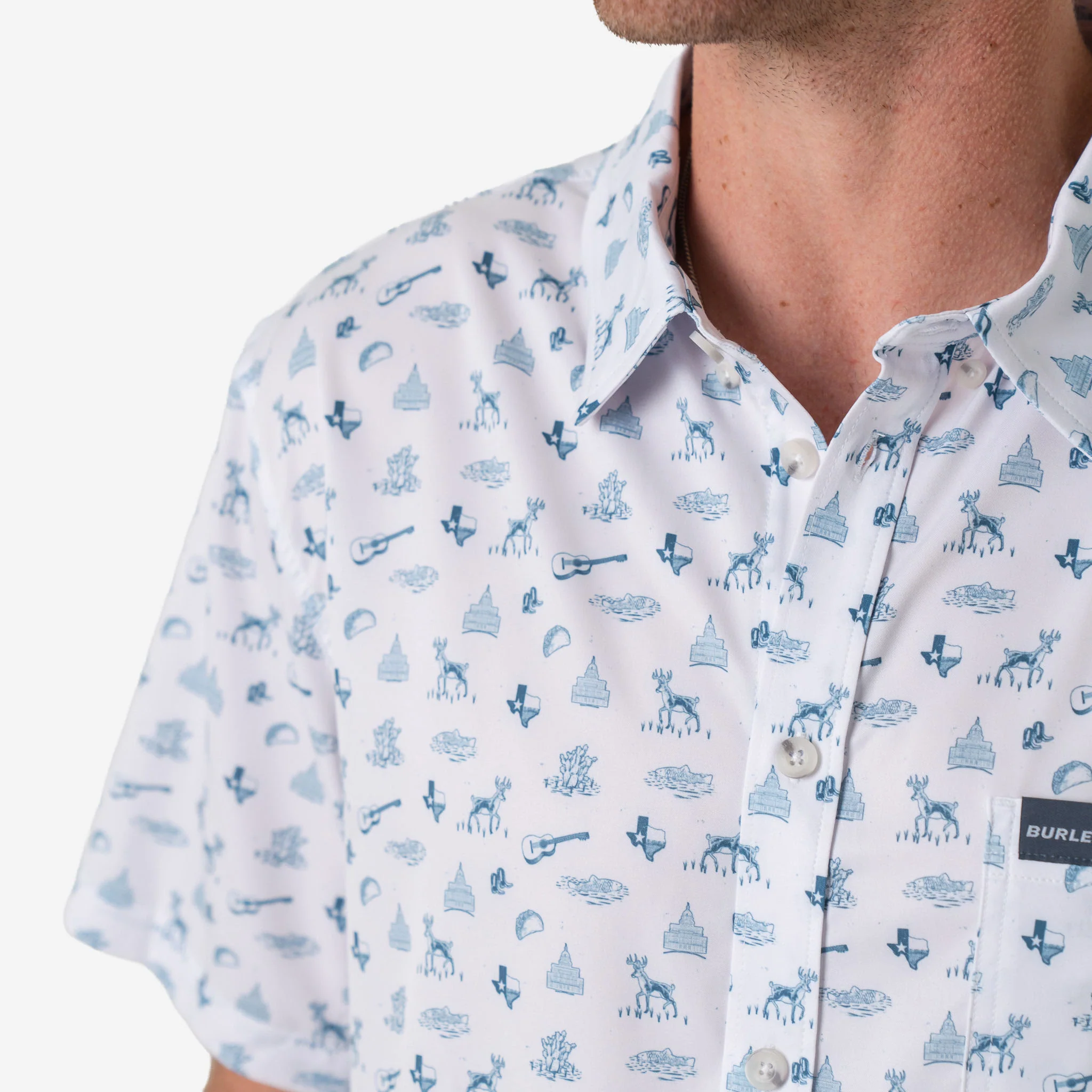 Performance Button Up - Lone Star State