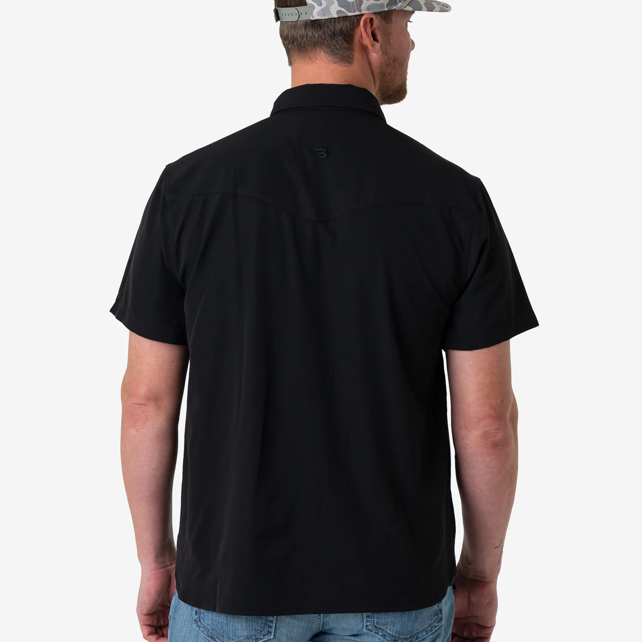 Performance Western Shirt -  Black