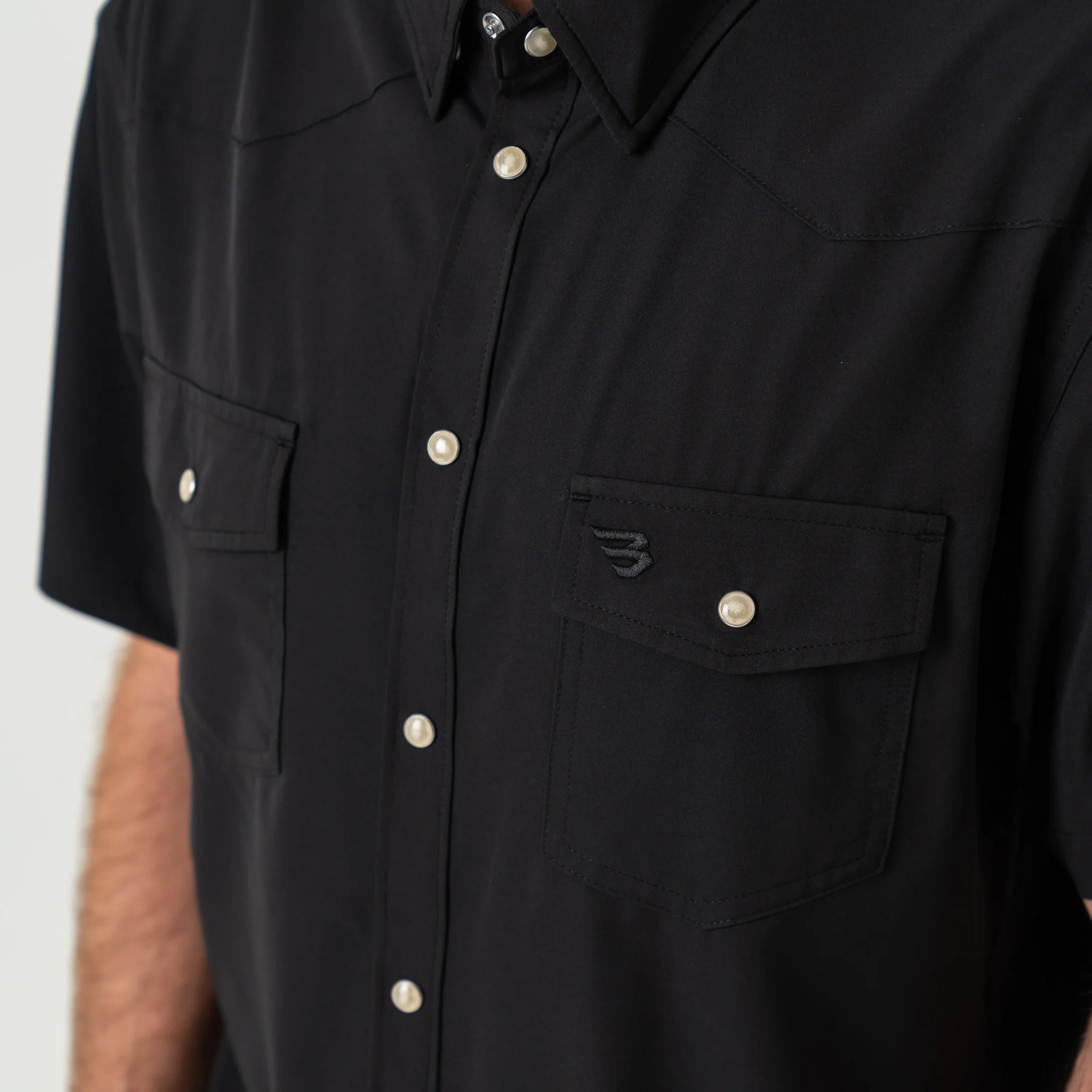 Performance Western Shirt -  Black