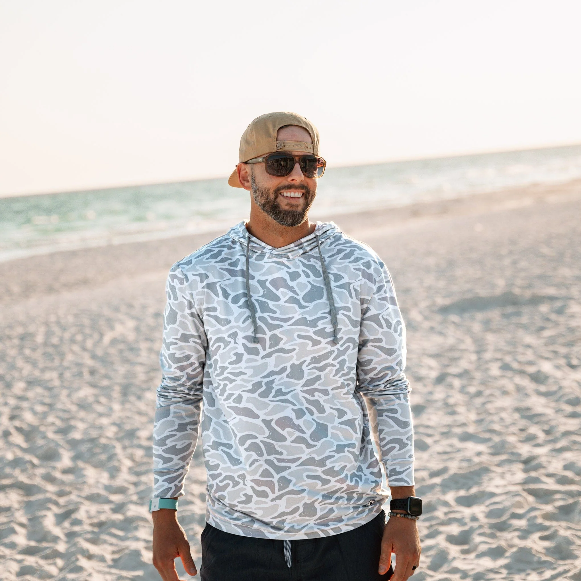 Performance Hoodie - White Camo