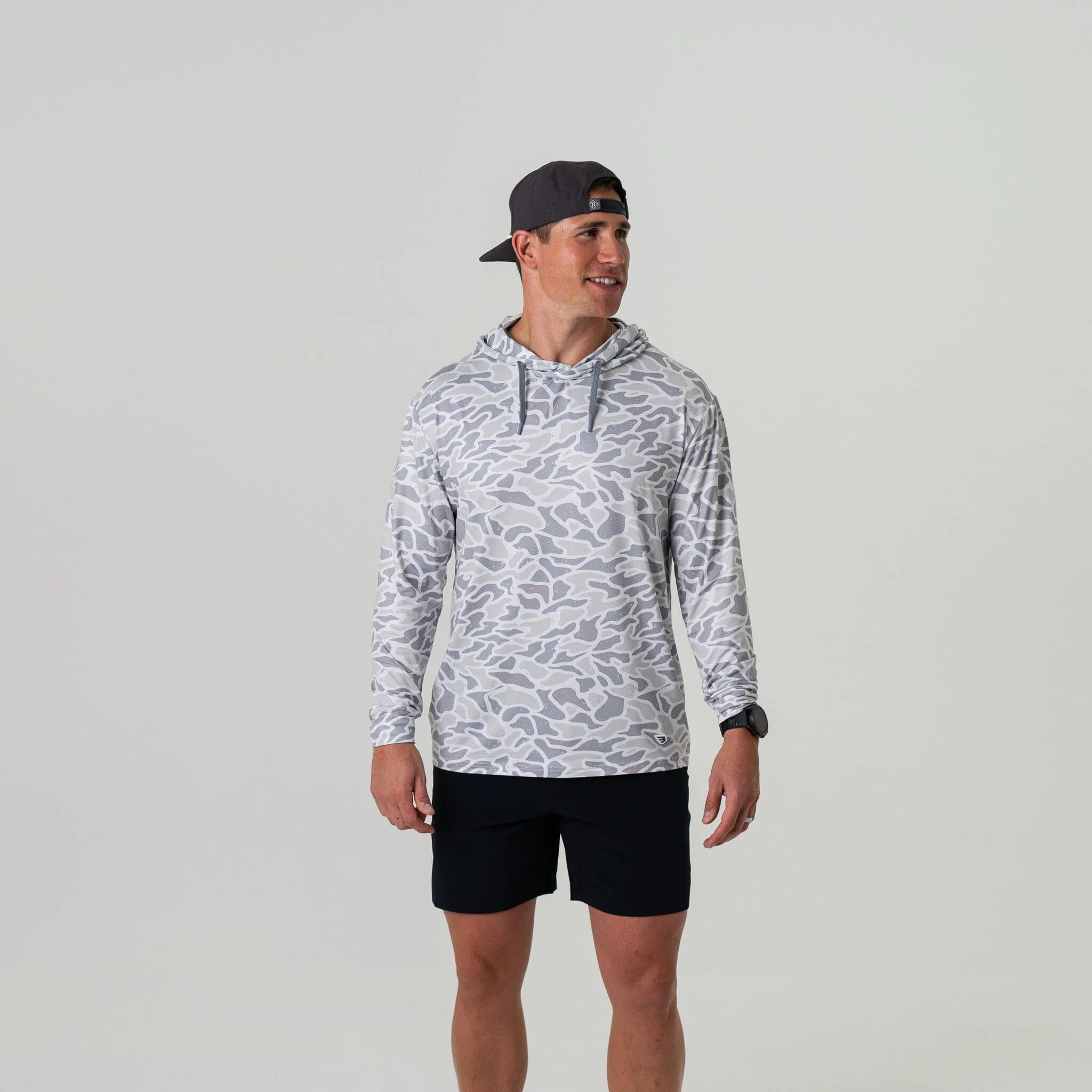 Performance Hoodie - White Camo