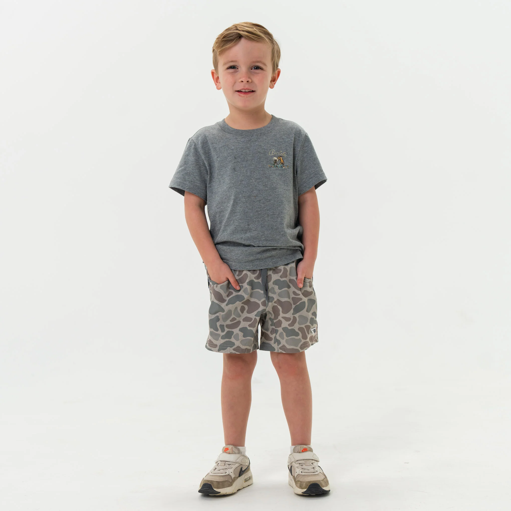 Youth Athletic Short - Classic Deer Camo