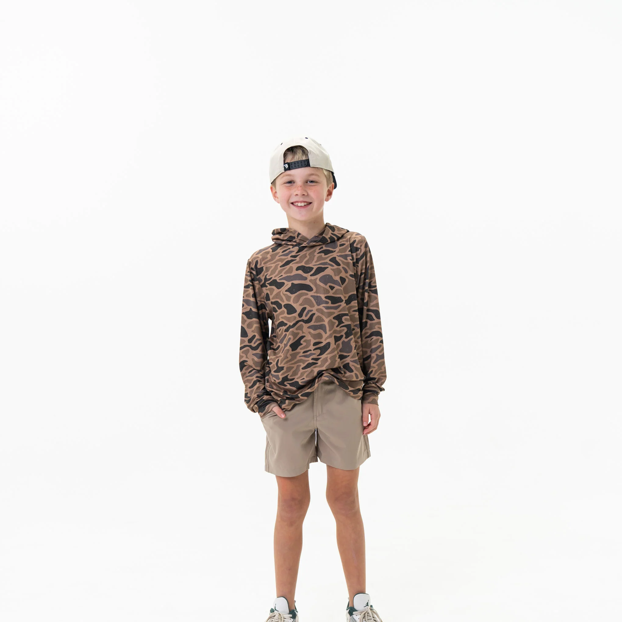 Youth Performance Hoodie - Gauge Camo
