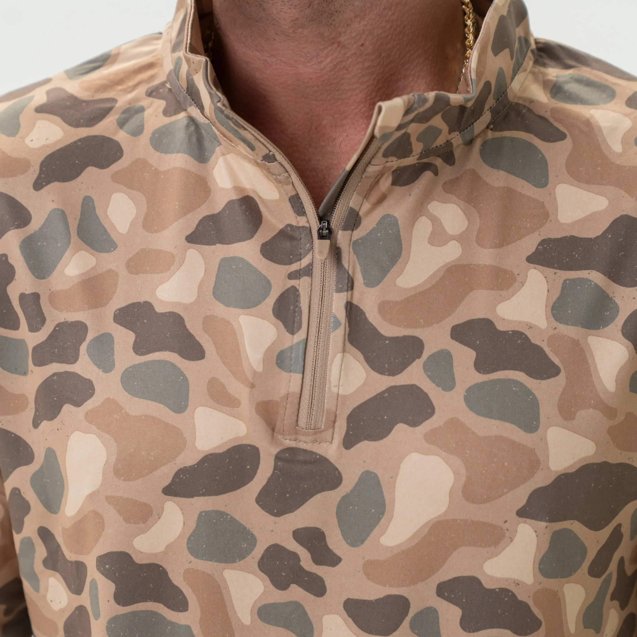 Performance Quarter Zip - Pintail Camo