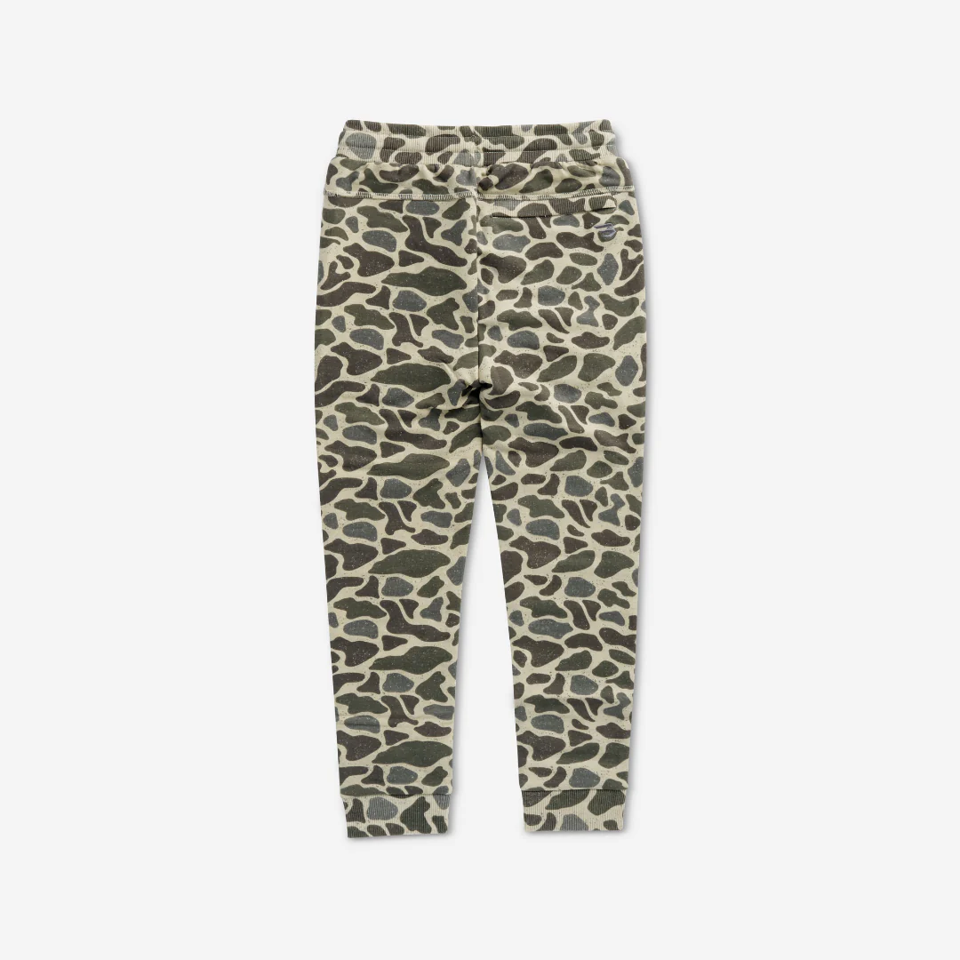 Youth Fleece Jogger - Classic Deer Camo
