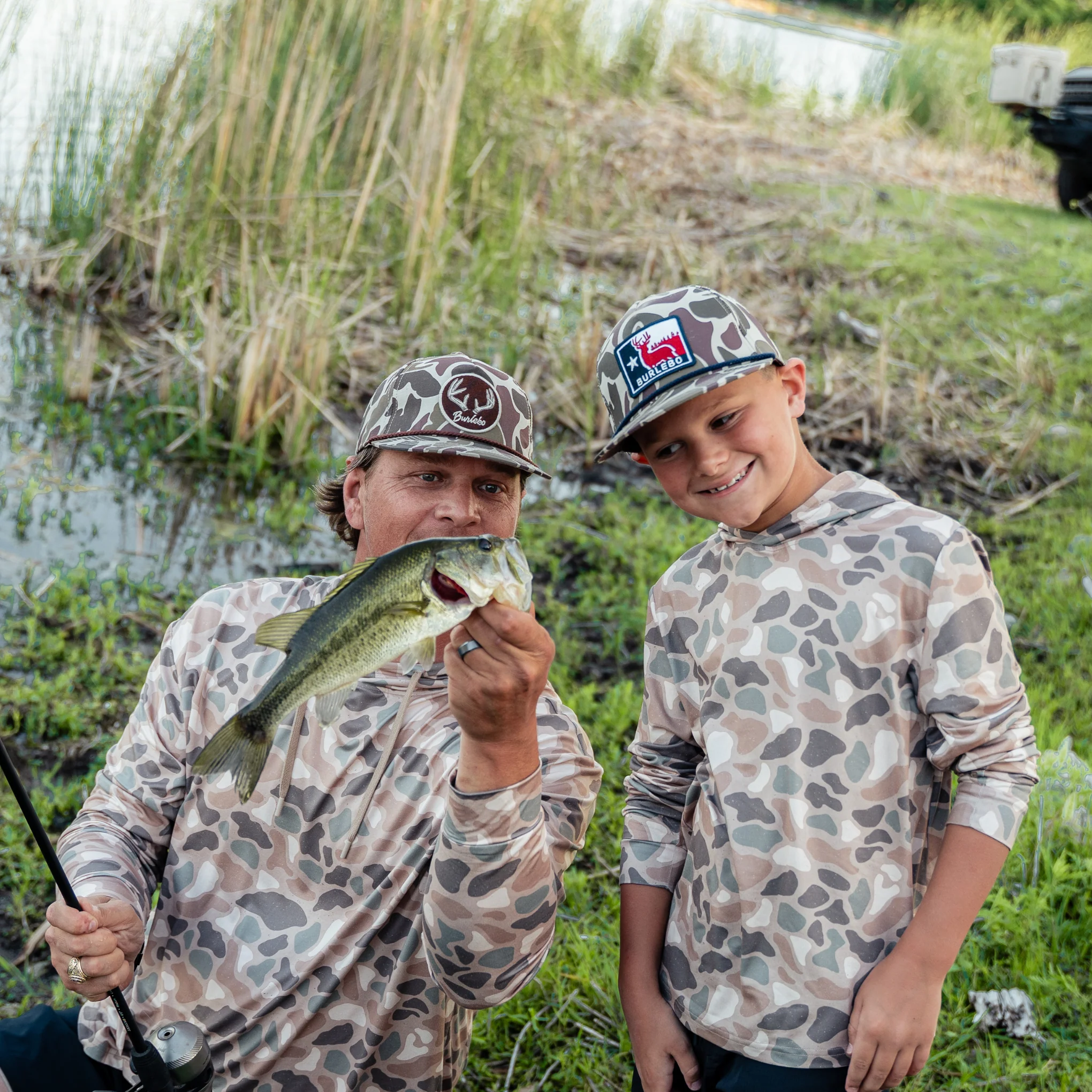 Youth Performance Hoodie - Pintail Camo
