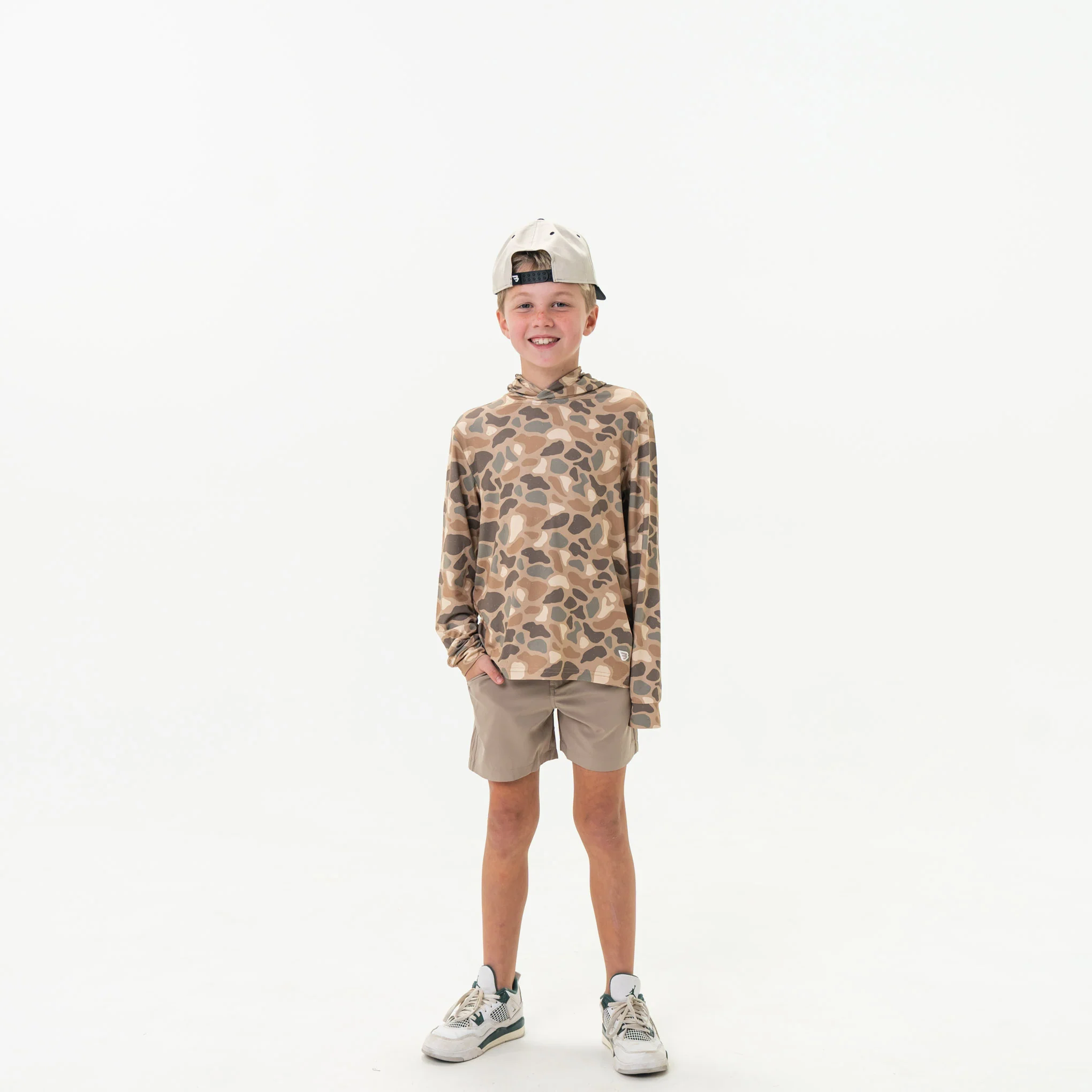 Youth Performance Hoodie - Pintail Camo