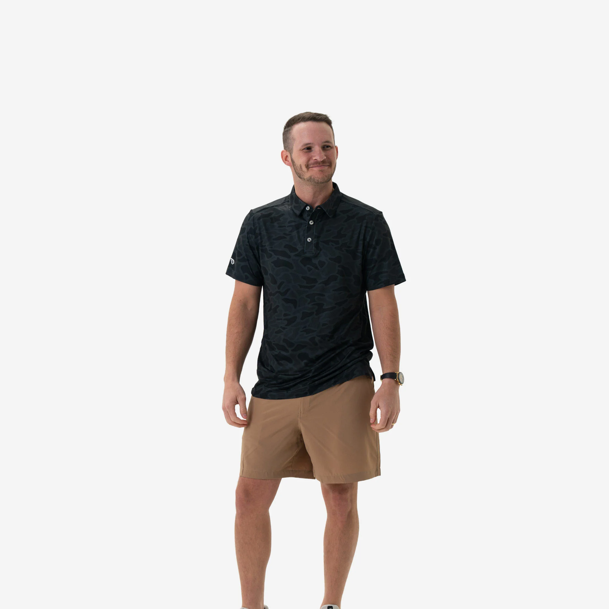 Performance Polo - Black Camo